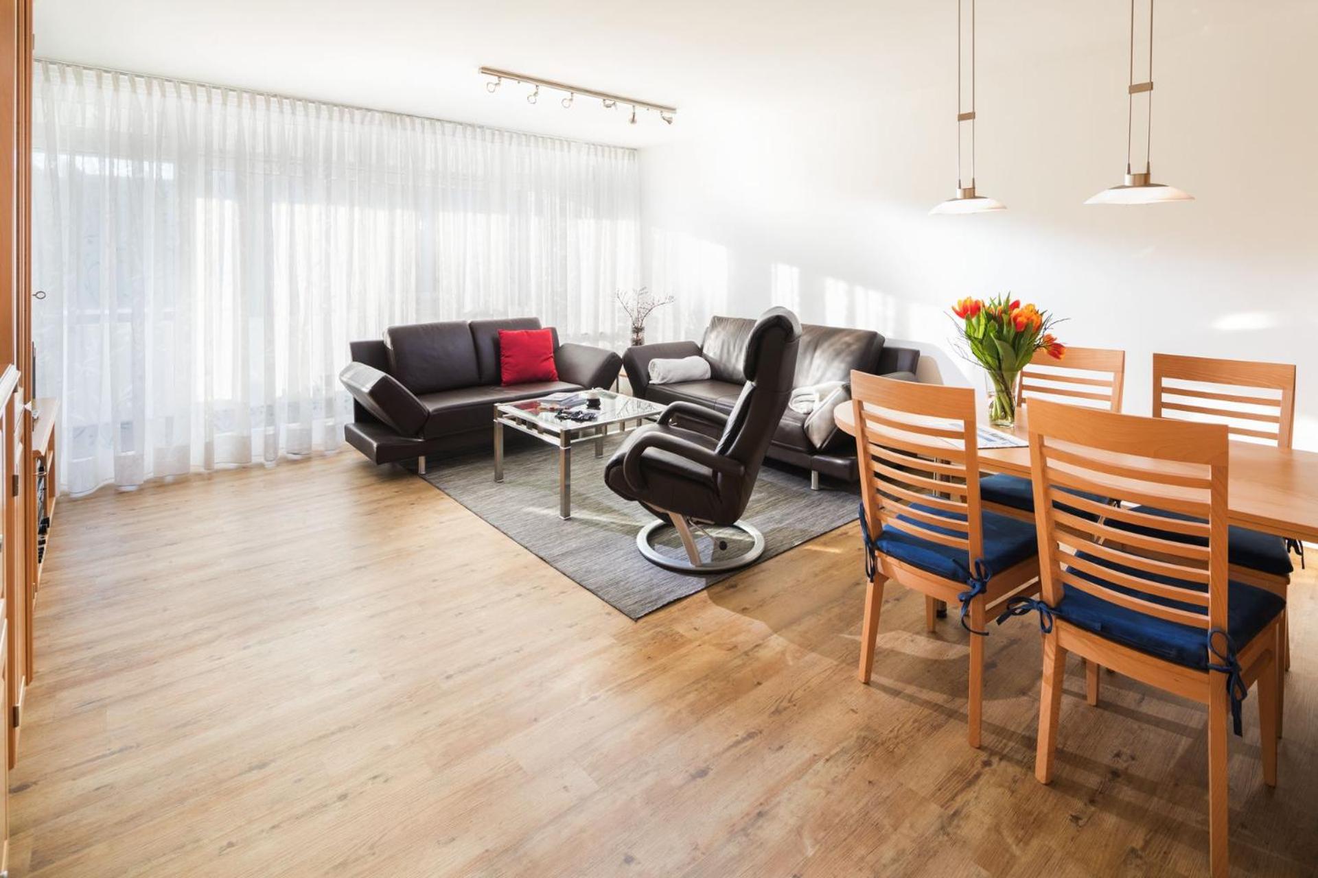 Two-Bedroom Apartment with Balcony