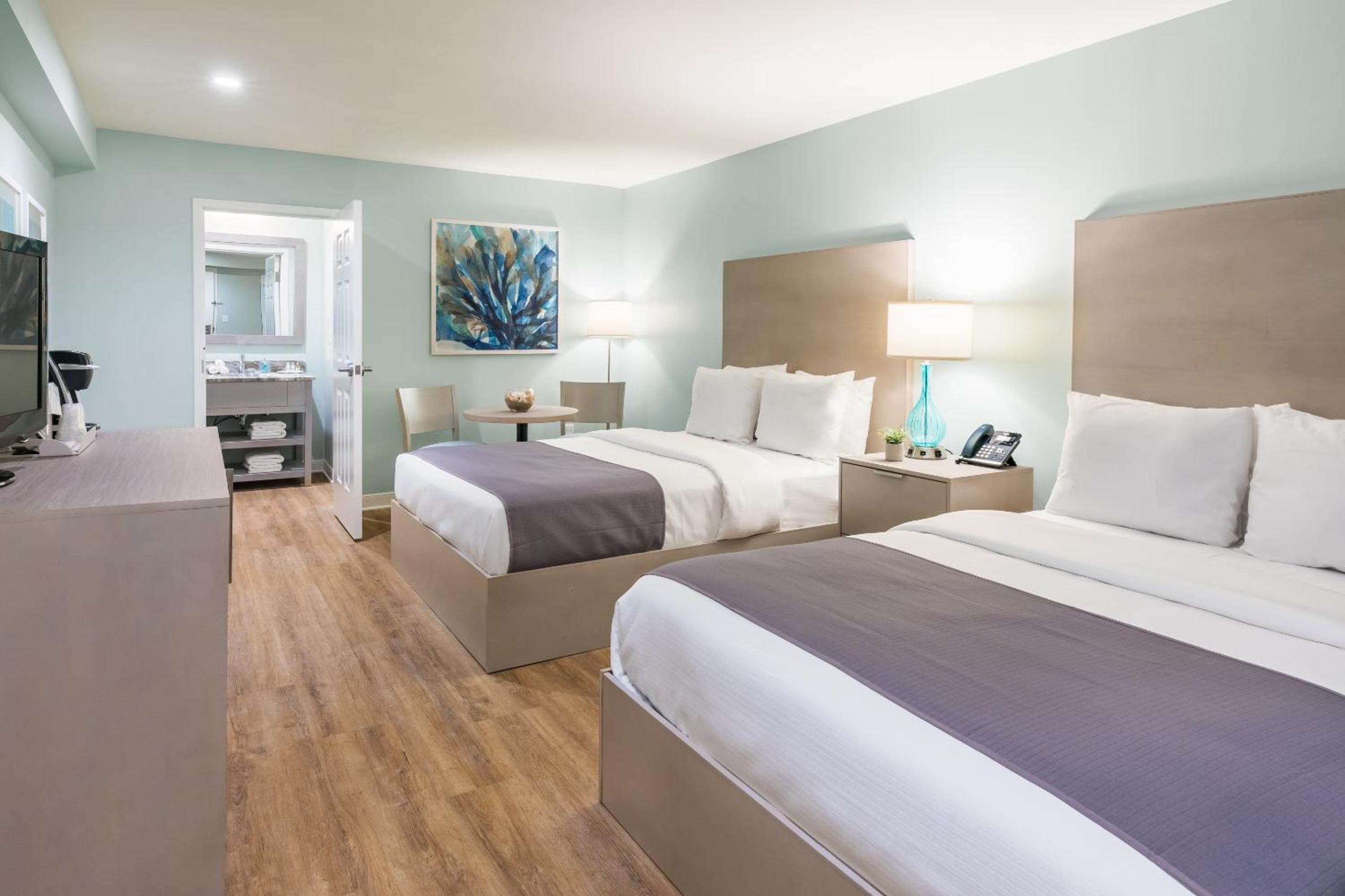 Interior Queen Room with Two Queen Beds
