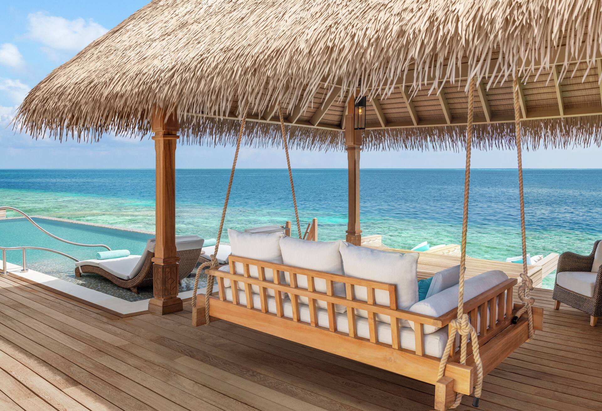 Two Queen Bedded Overwater Villa With Pool