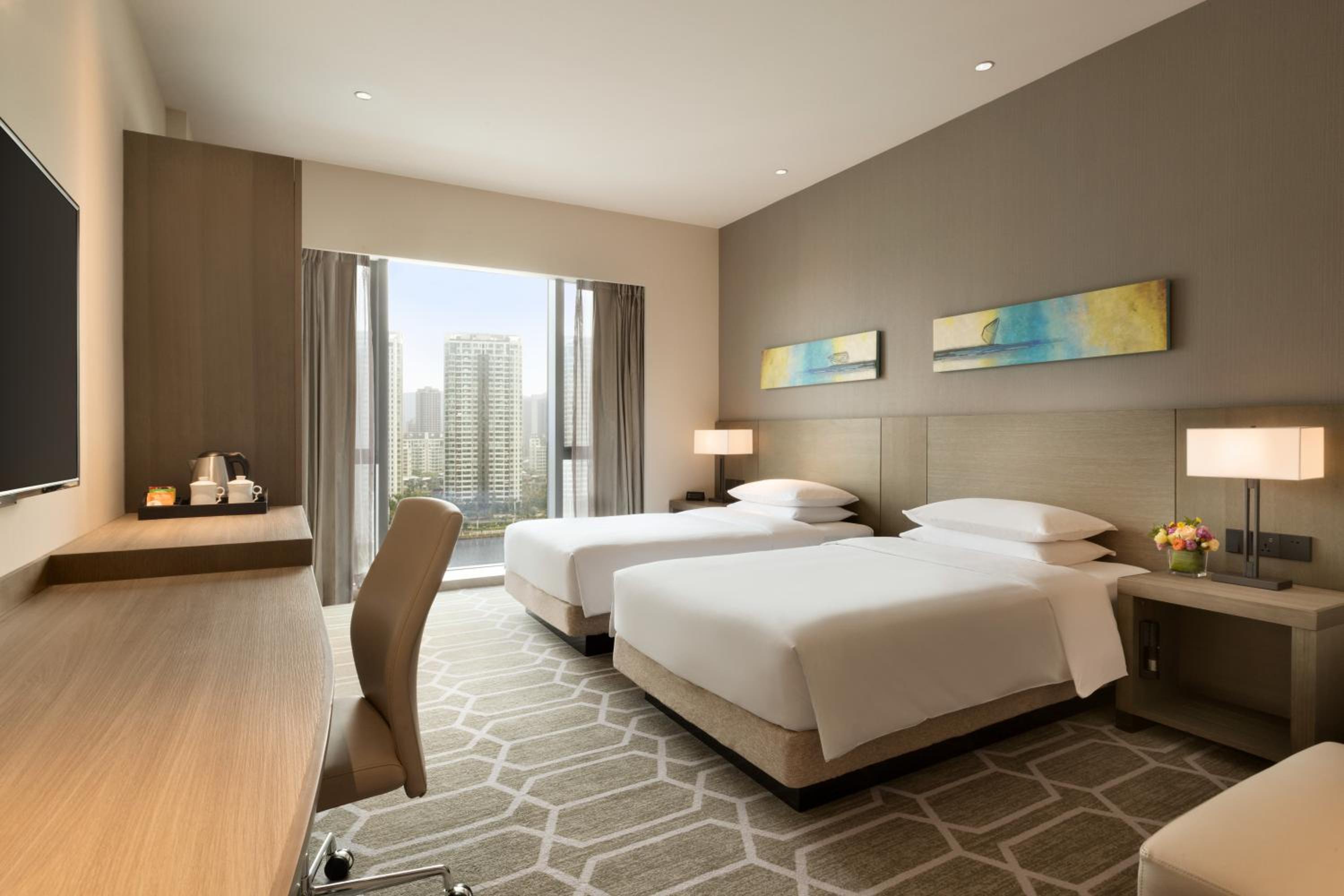 Twin Room with Sofa Bed and River View photo 1