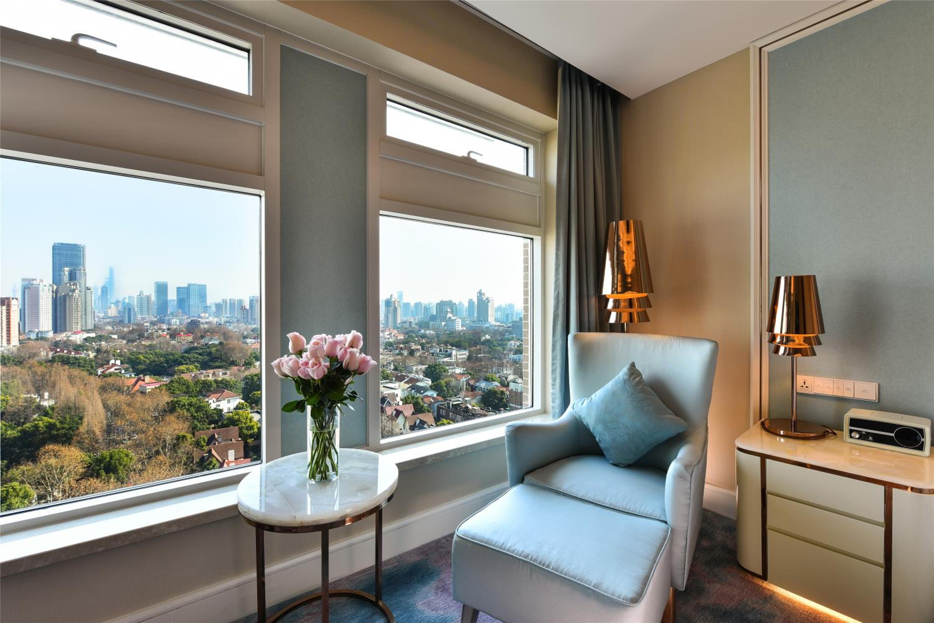Collection Room with City View