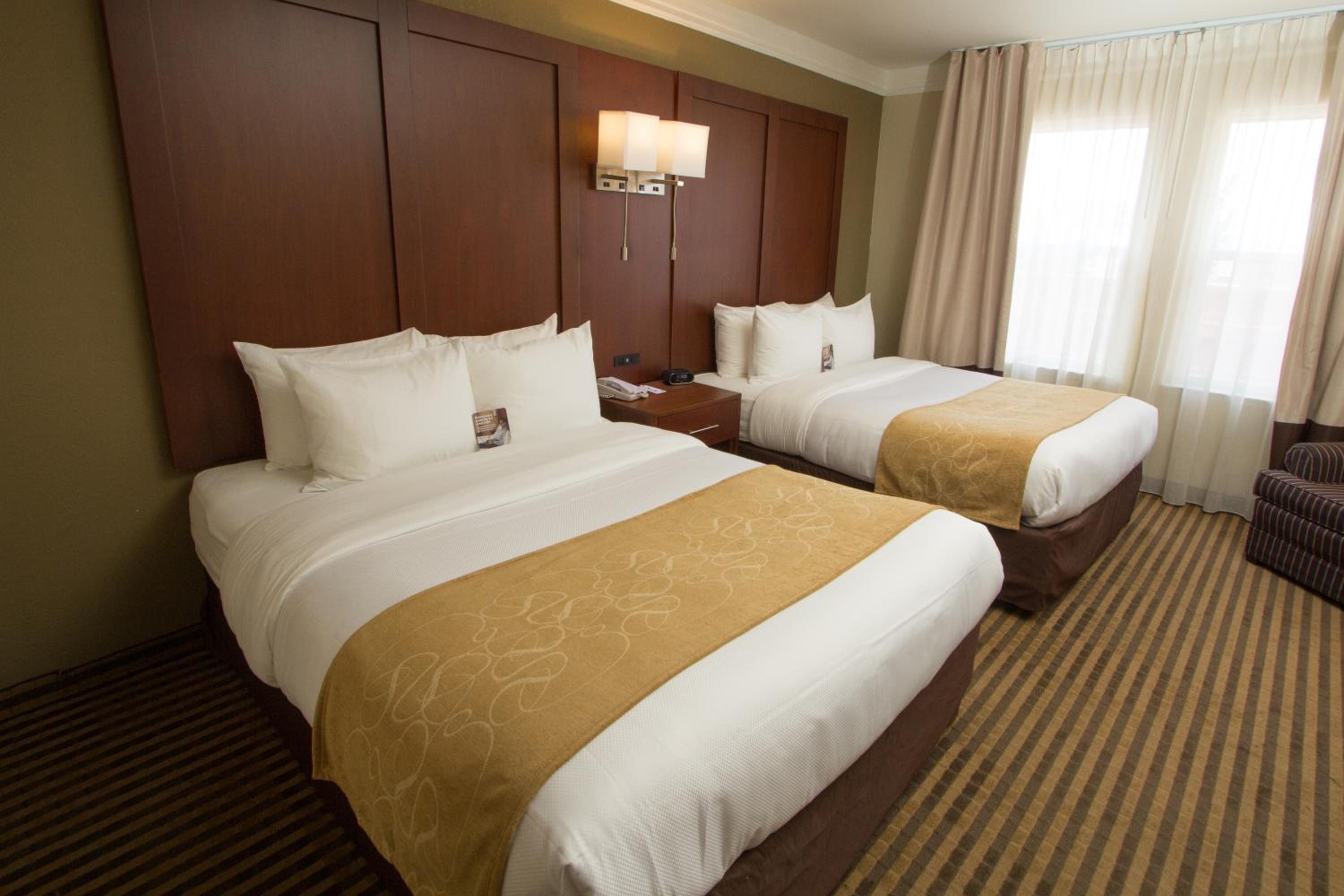 Queen Suite with Two Queen Beds and Sofa Bed - Accessible/Non-Smoking - Photo 1