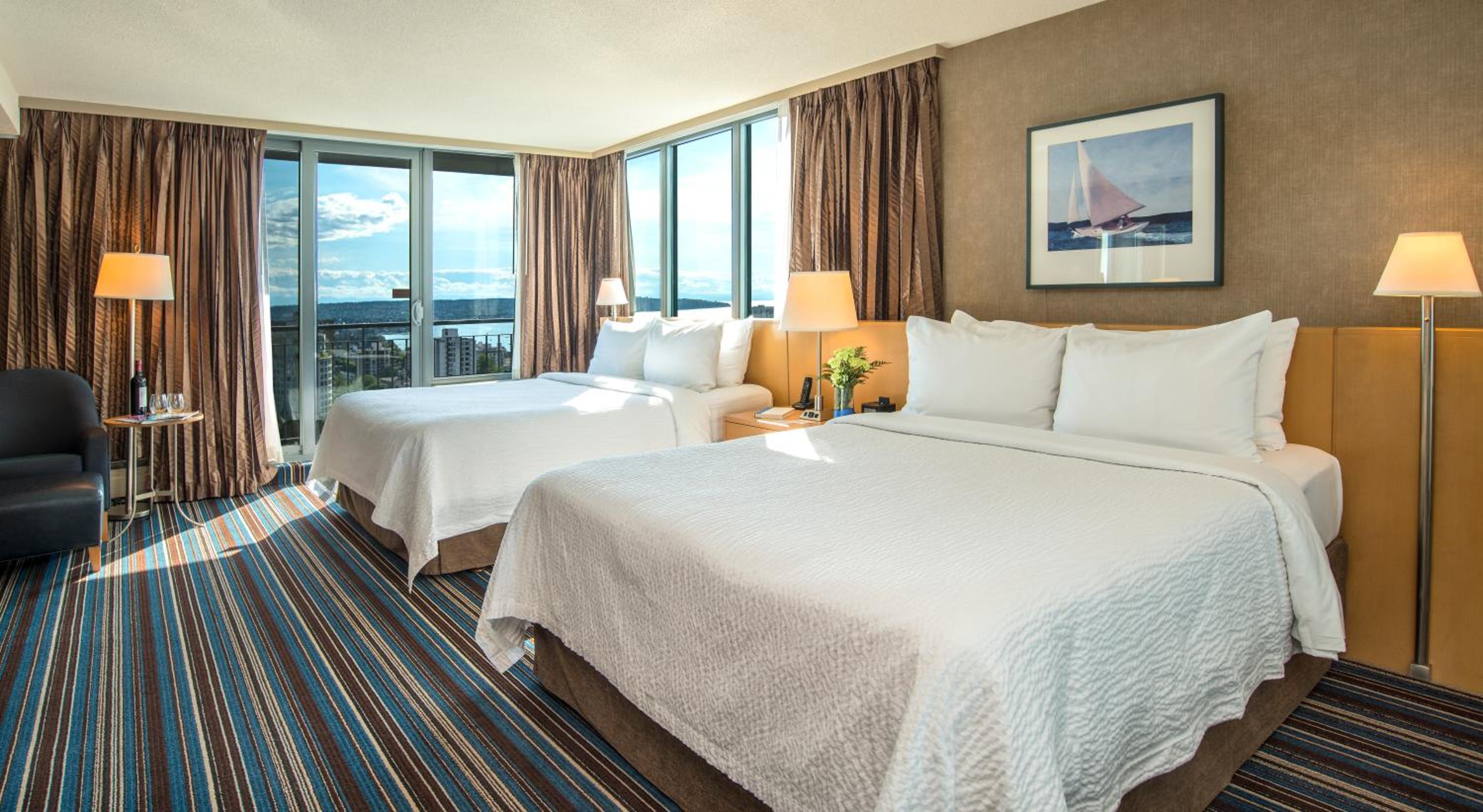 Superior Two Queen Water View with Balcony