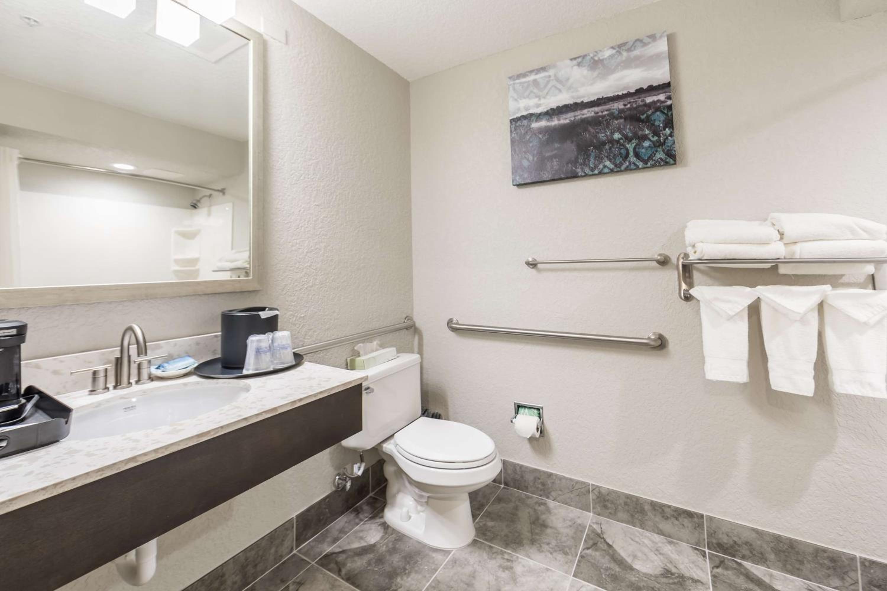King Room with Roll-In Shower - Mobility Access/Communication Assistance - Photo 8