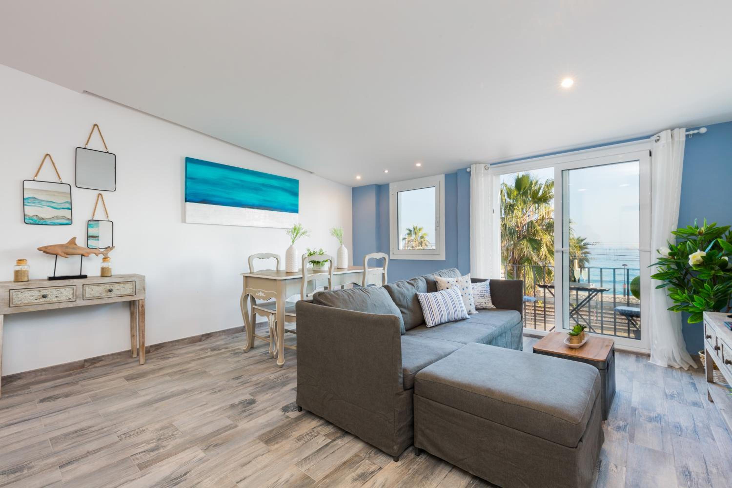 Apartamento con vista al mar