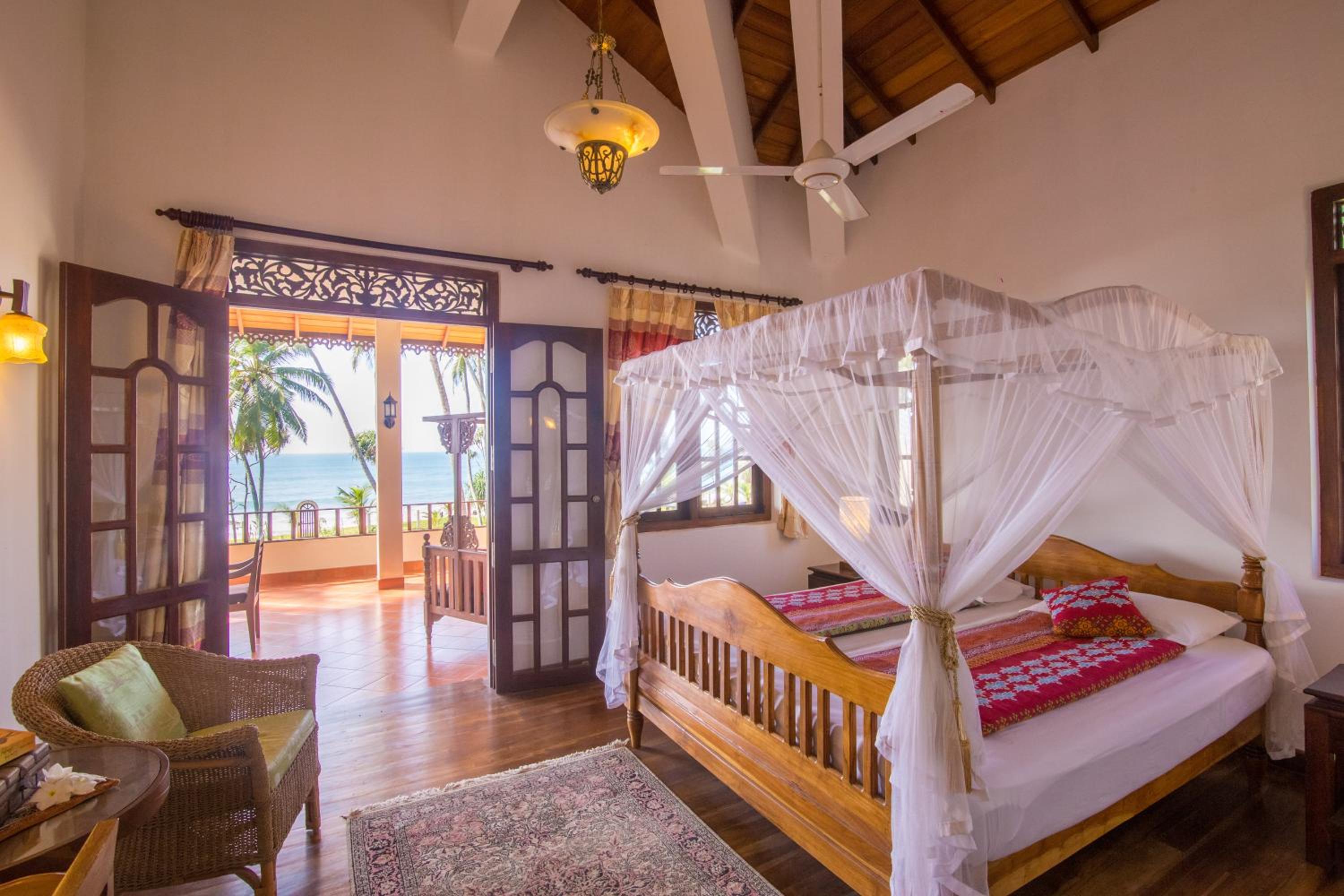 Deluxe Doppelzimmer mit Meerblick in der Villa