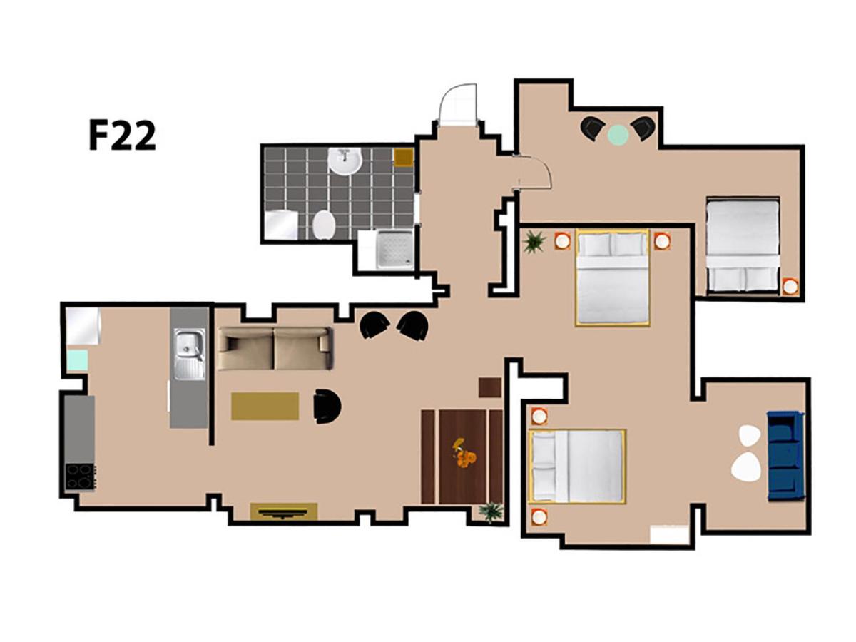Two-Bedroom Apartment photo 2