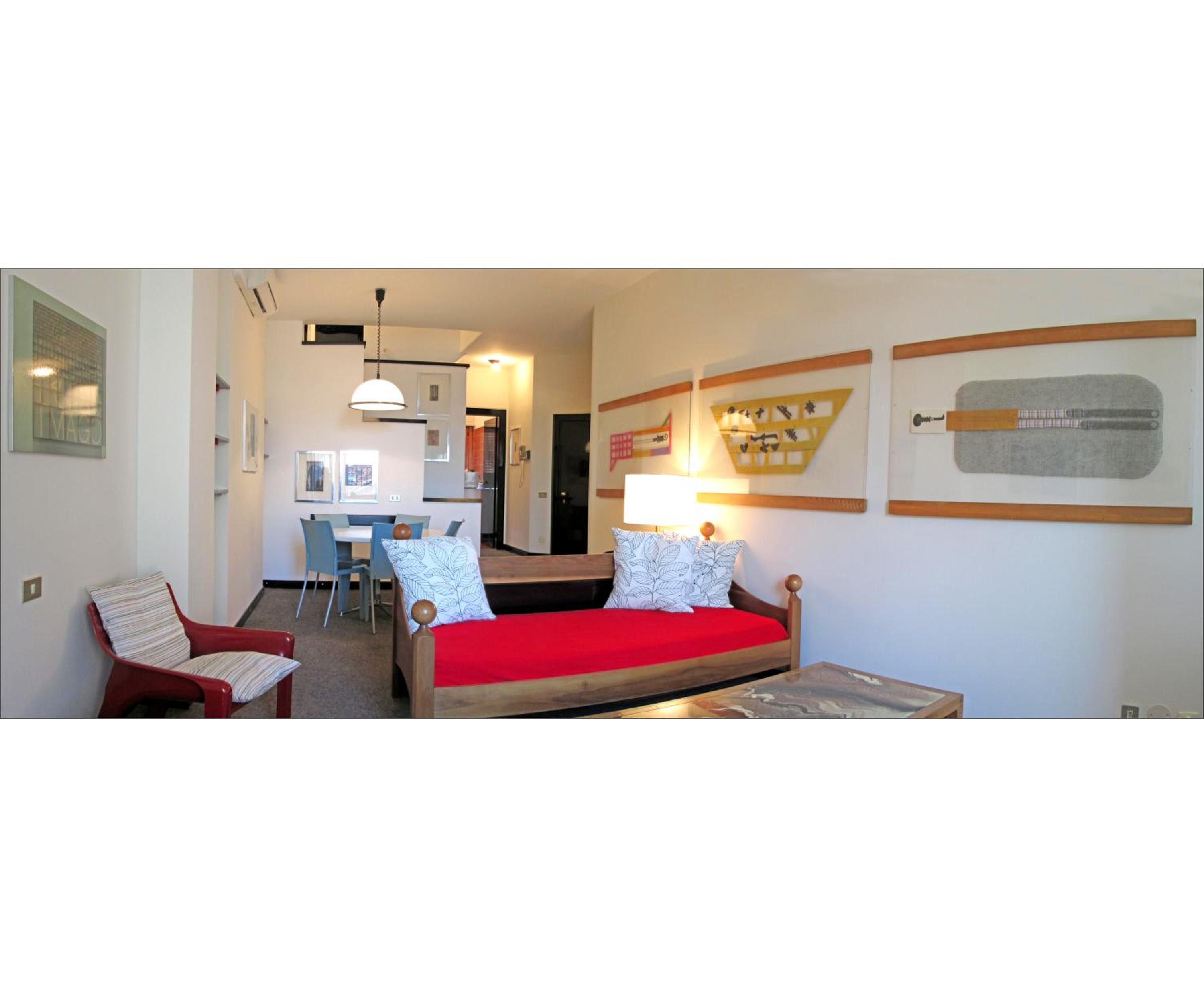 One-Bedroom Apartment with Terrace - Split Level