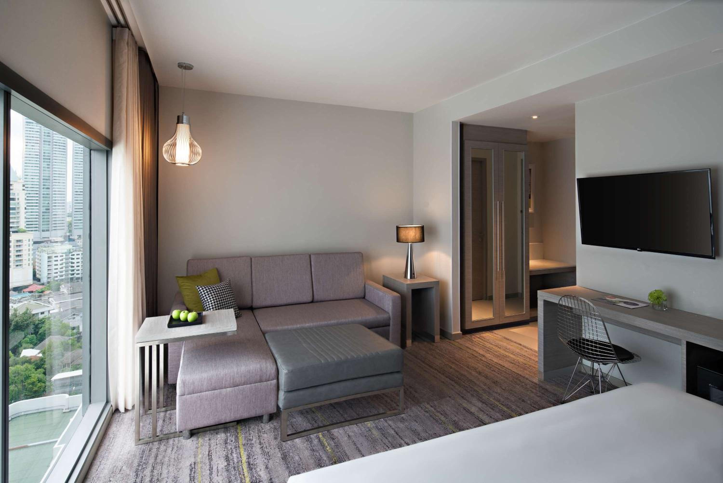 King Room with Sofa Bed and View