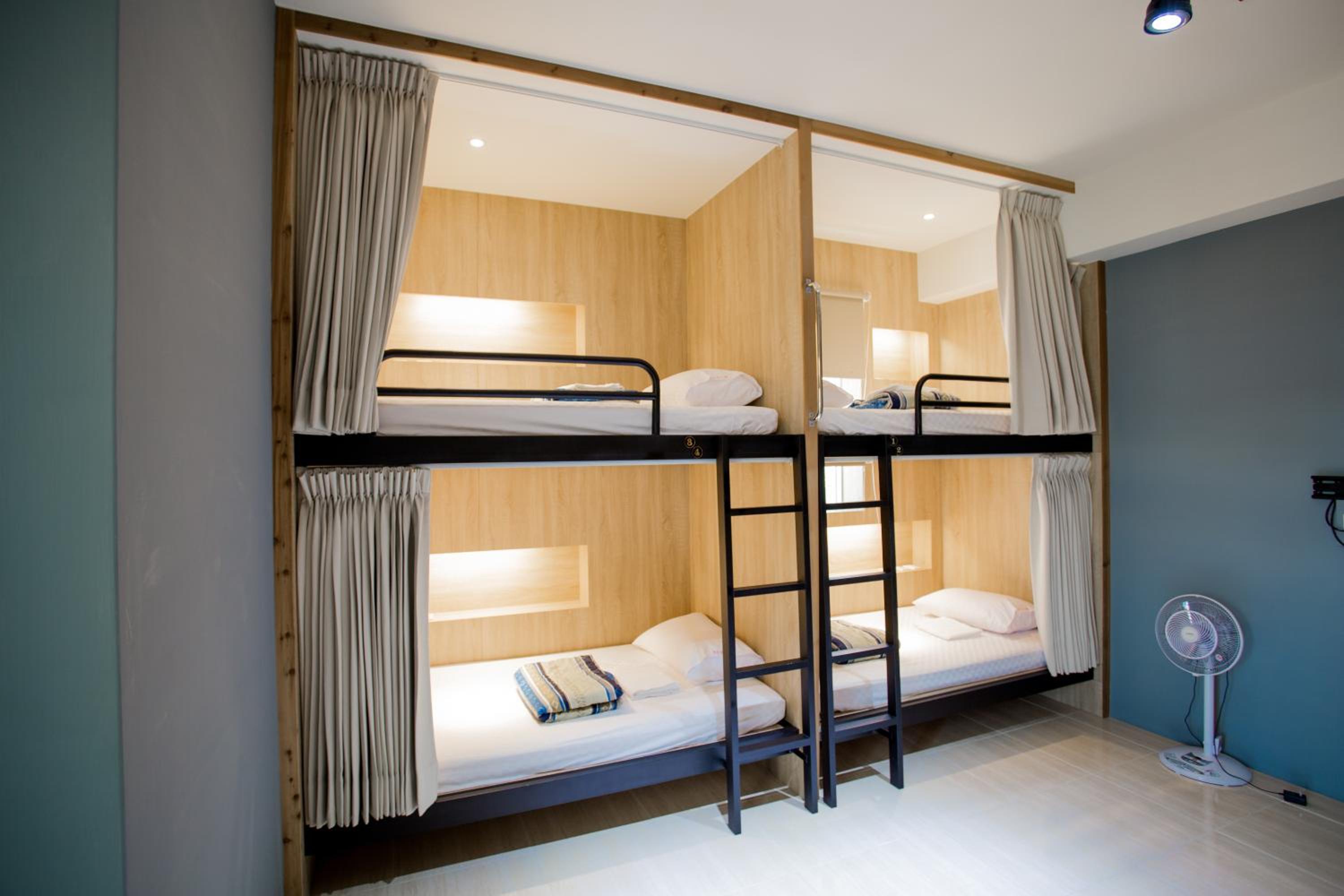 Bed in 6-Bed Female Dormitory Room