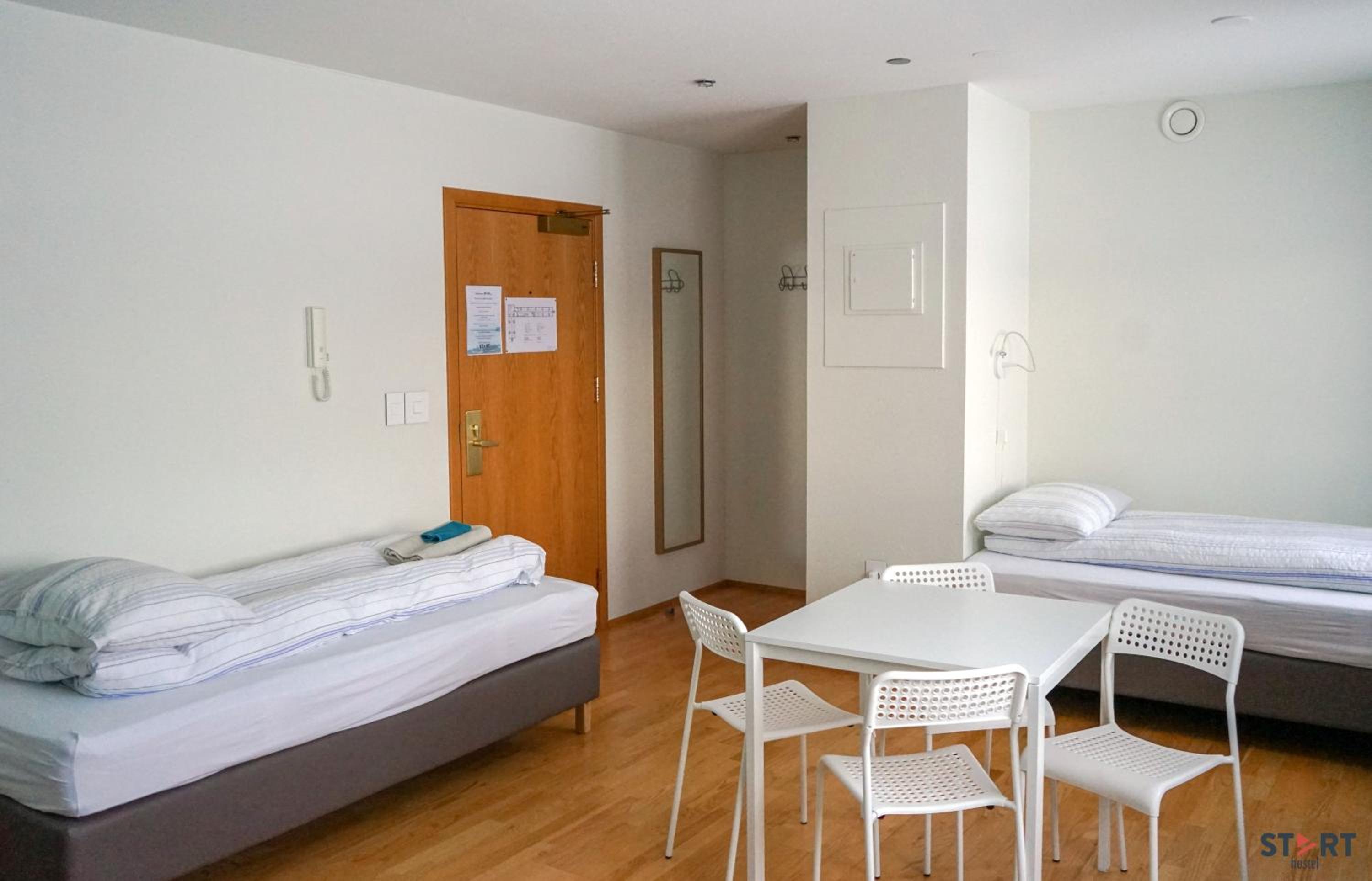 Single Bed in Female Dormitory Room