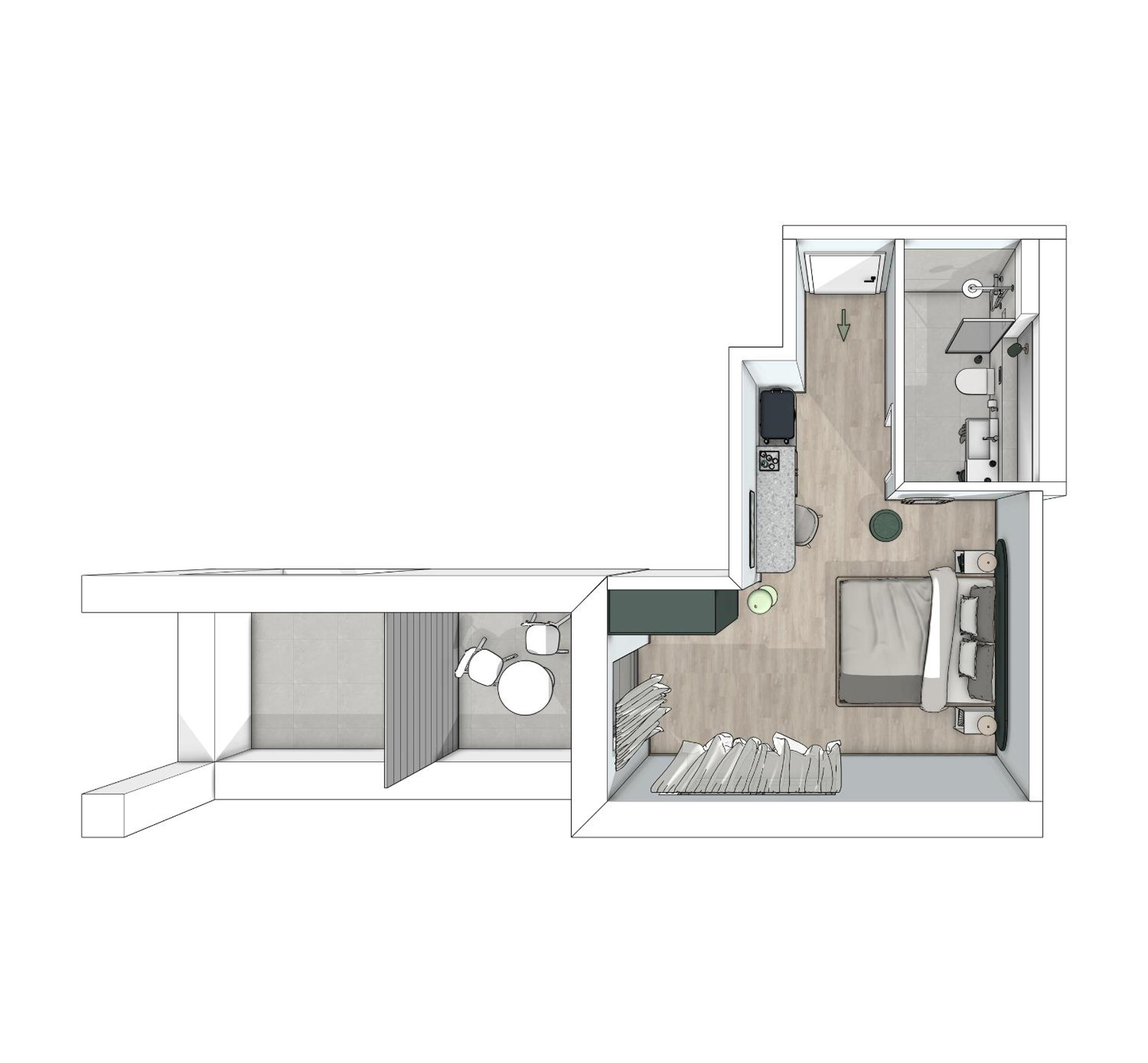 Double Room with Balcony
