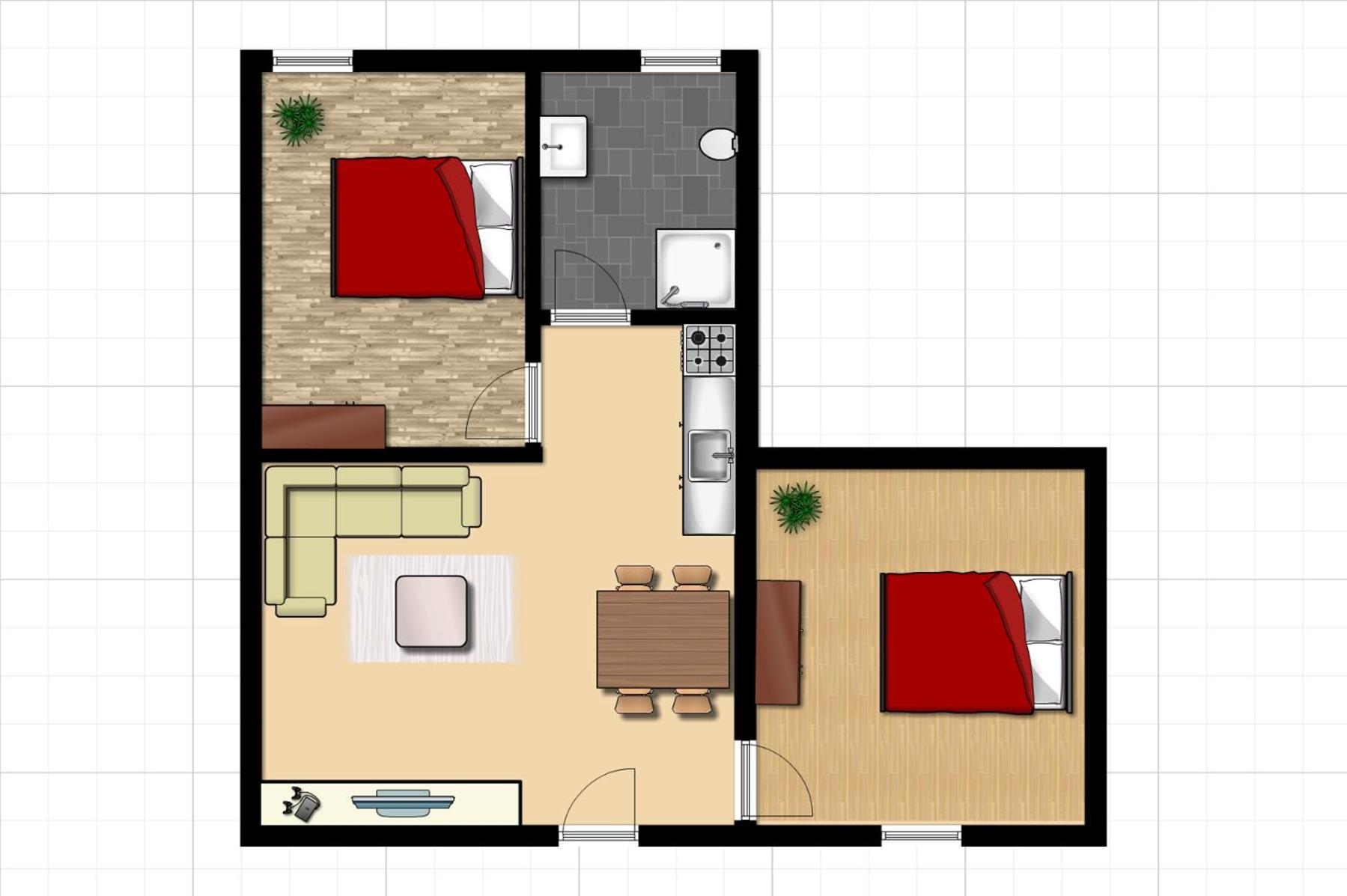 Two-Bedroom Apartment photo 3