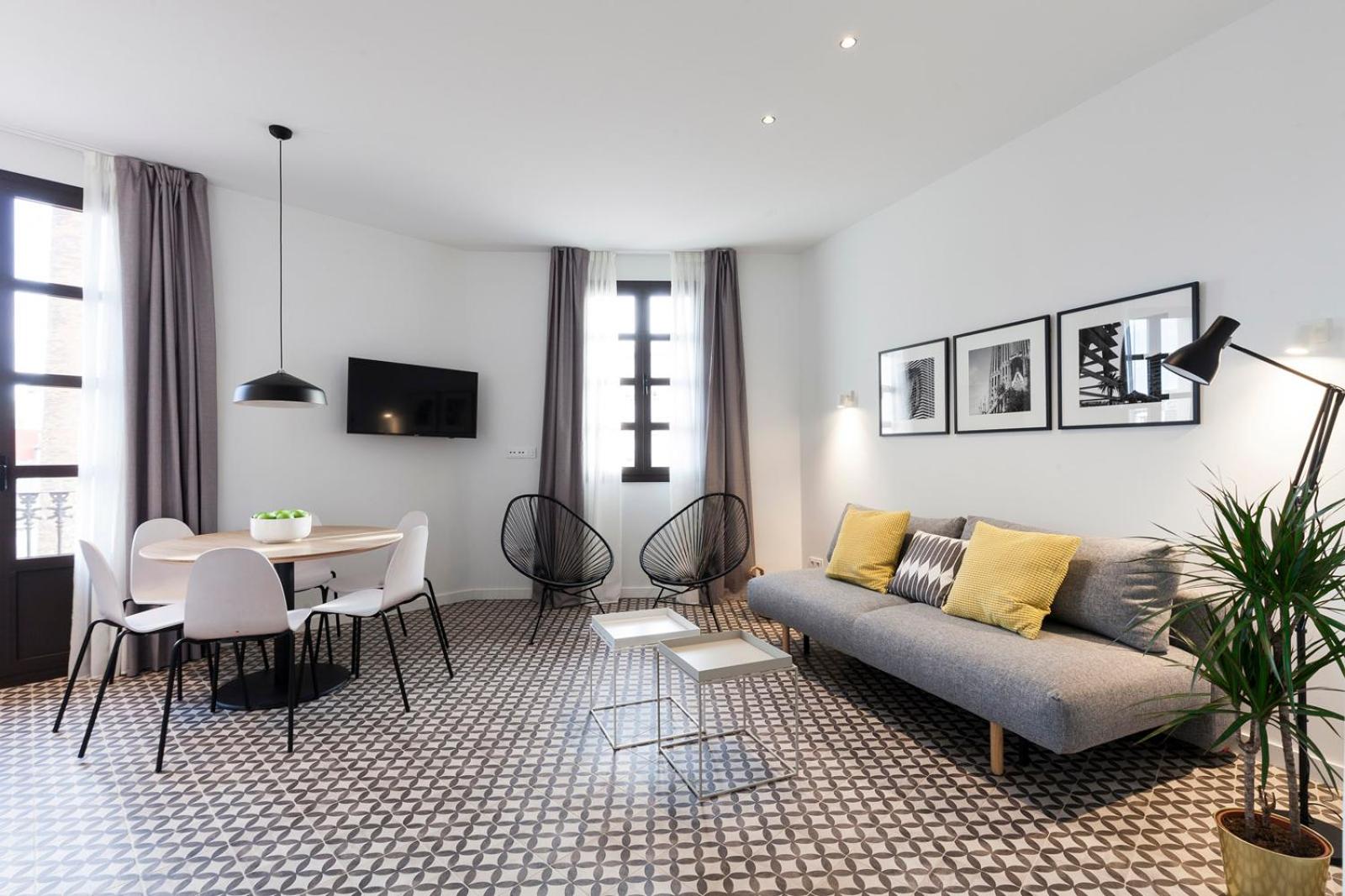 Apartamento de dos habitaciones