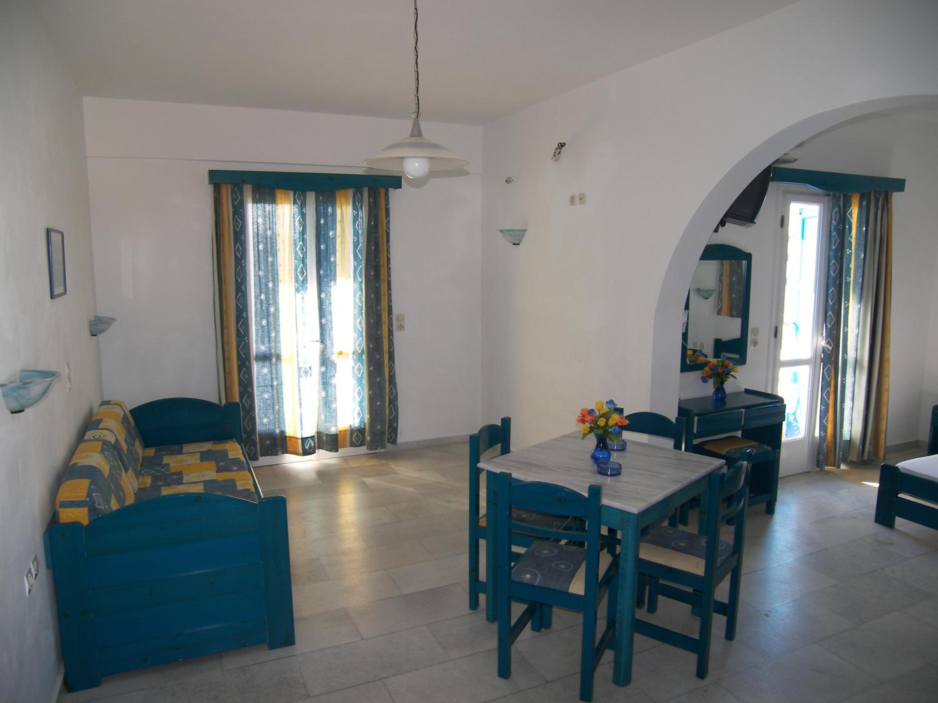 Apartment with car rental