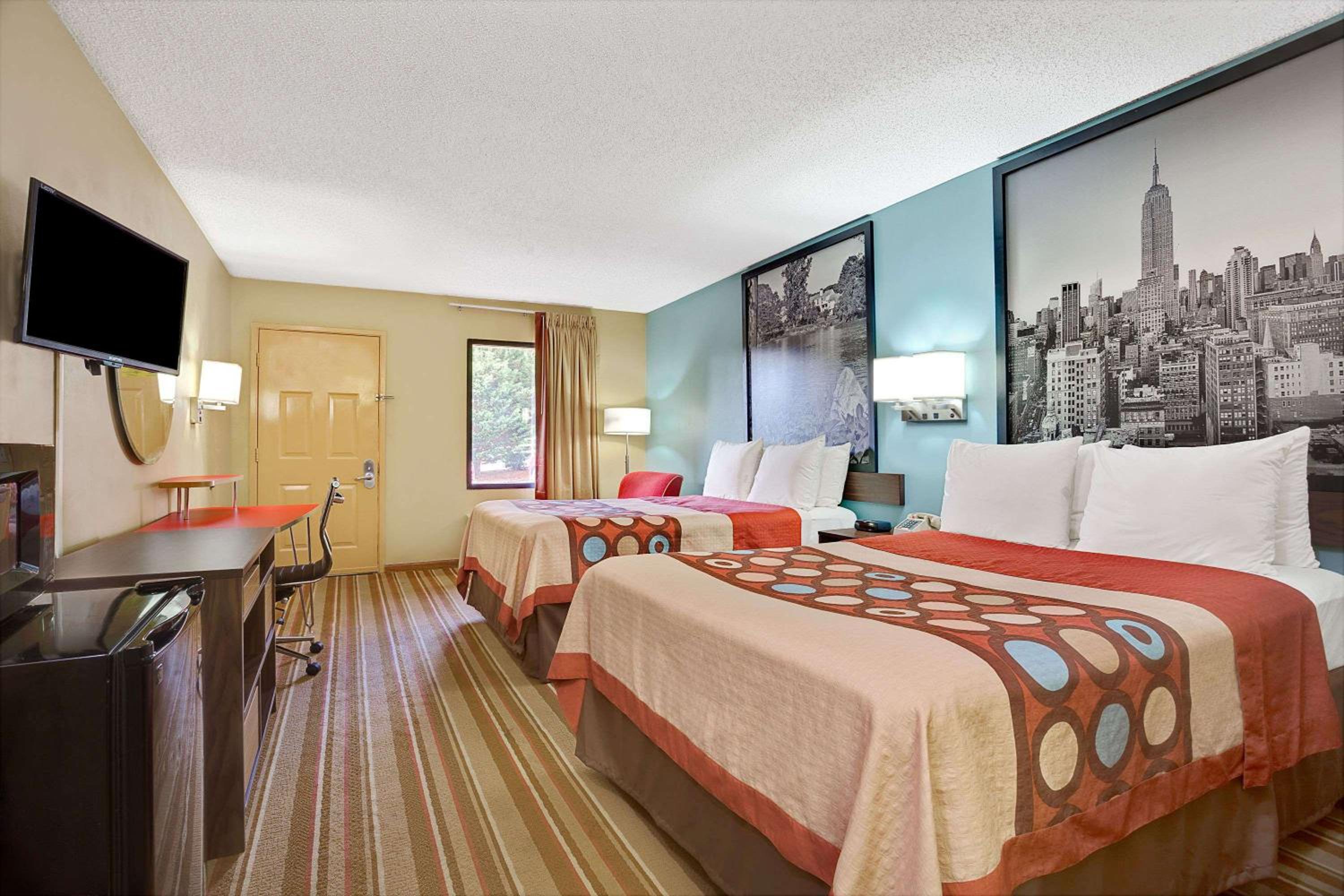 Double Room with Two Double Beds - Non-Smoking - Photo 5