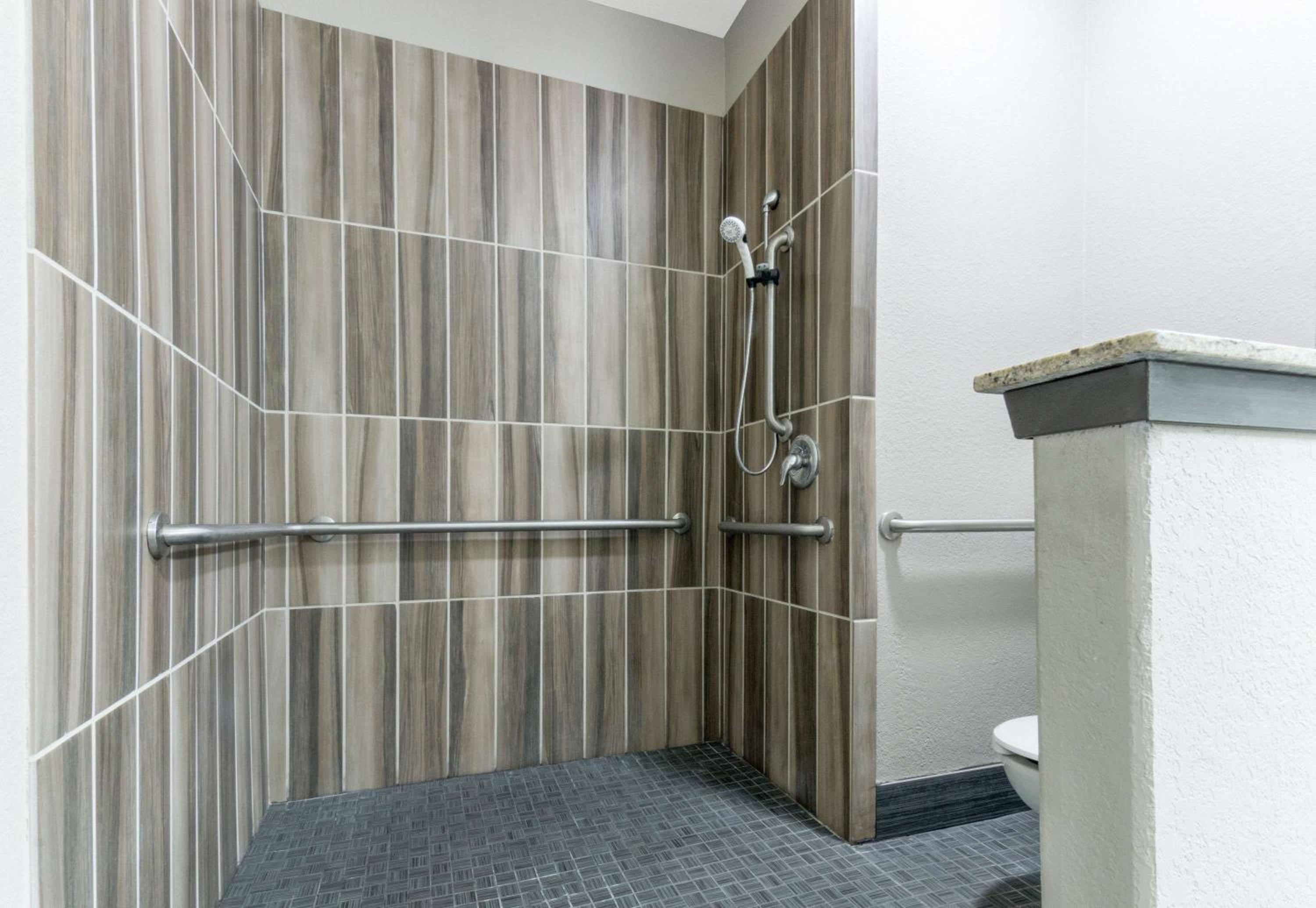 Queen Room with Roll-In Shower - Mobility/Hearing Accessible - Non-Smoking - Photo 4