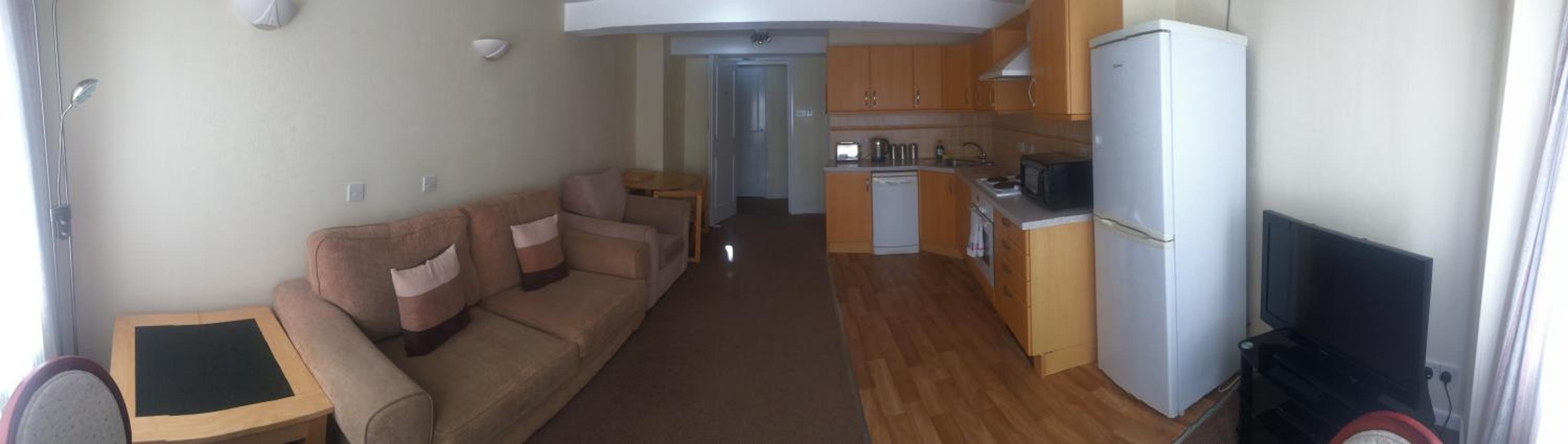 Two-Bedroom Apartment with Balcony