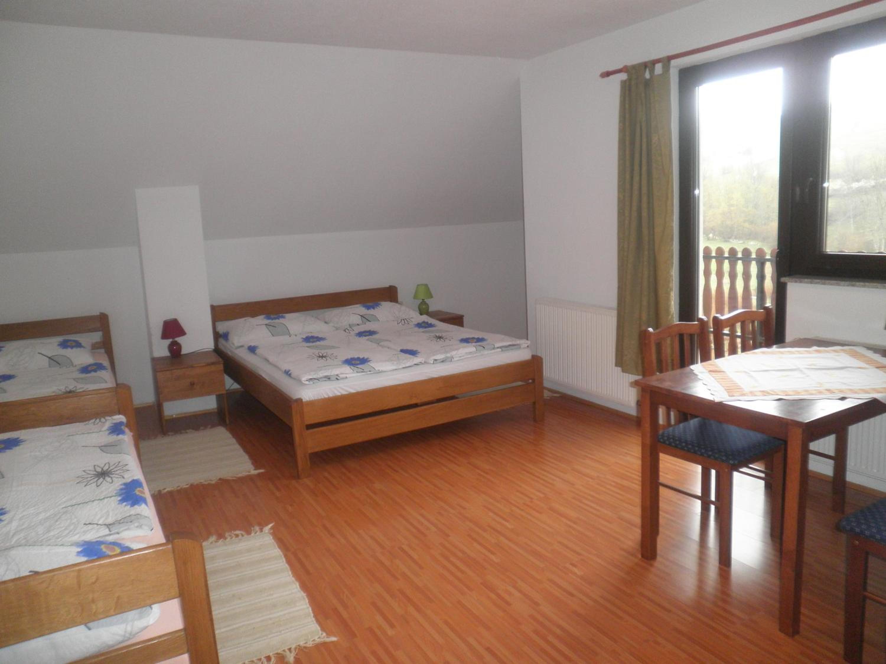 Studio with Balcony