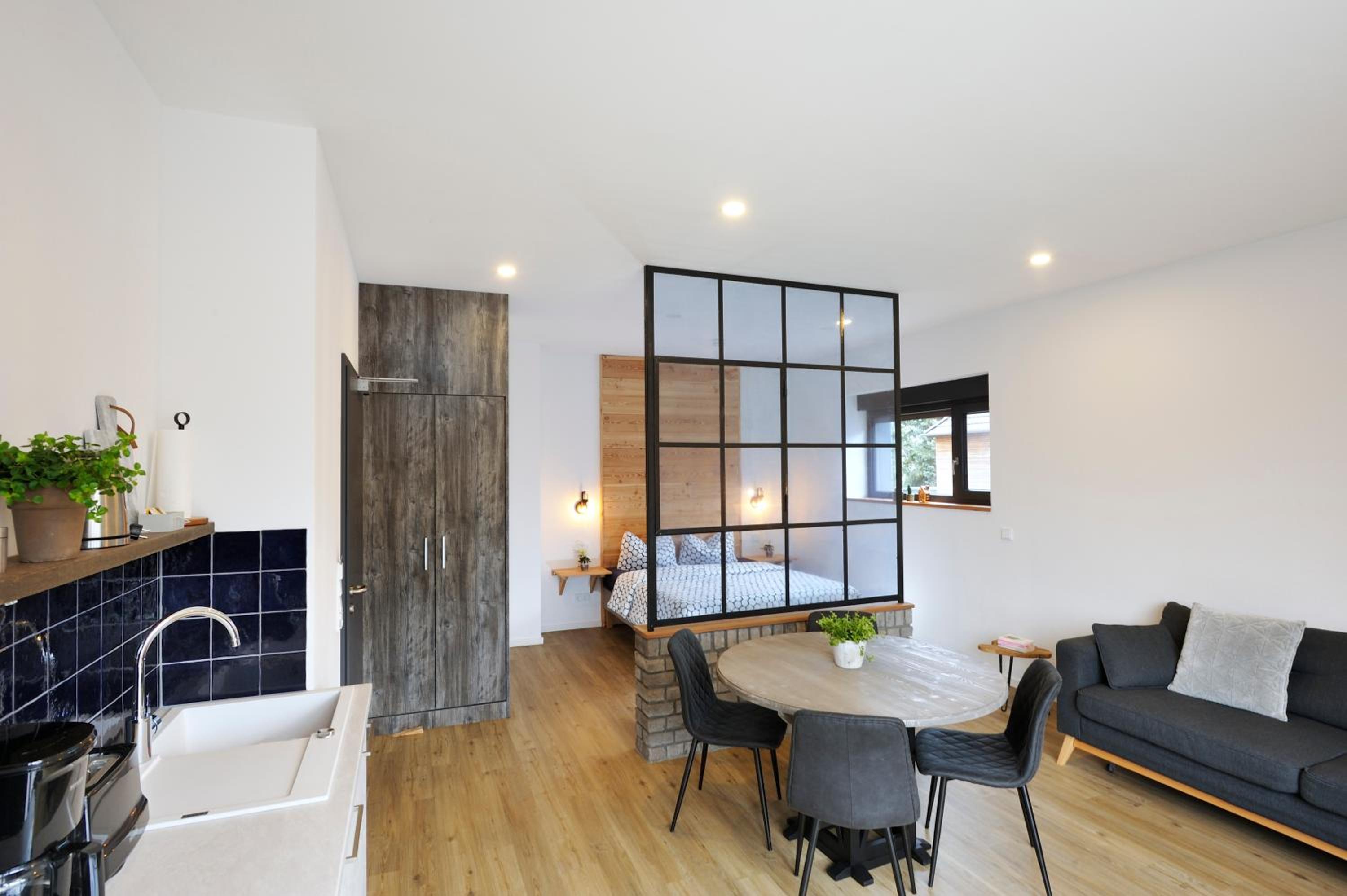 Studio with Balcony