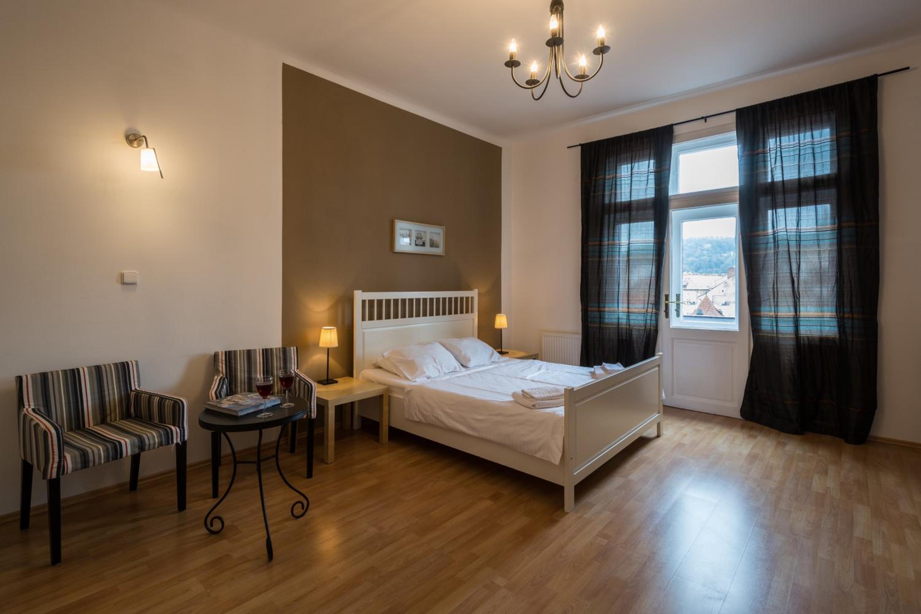Studio with Balcony