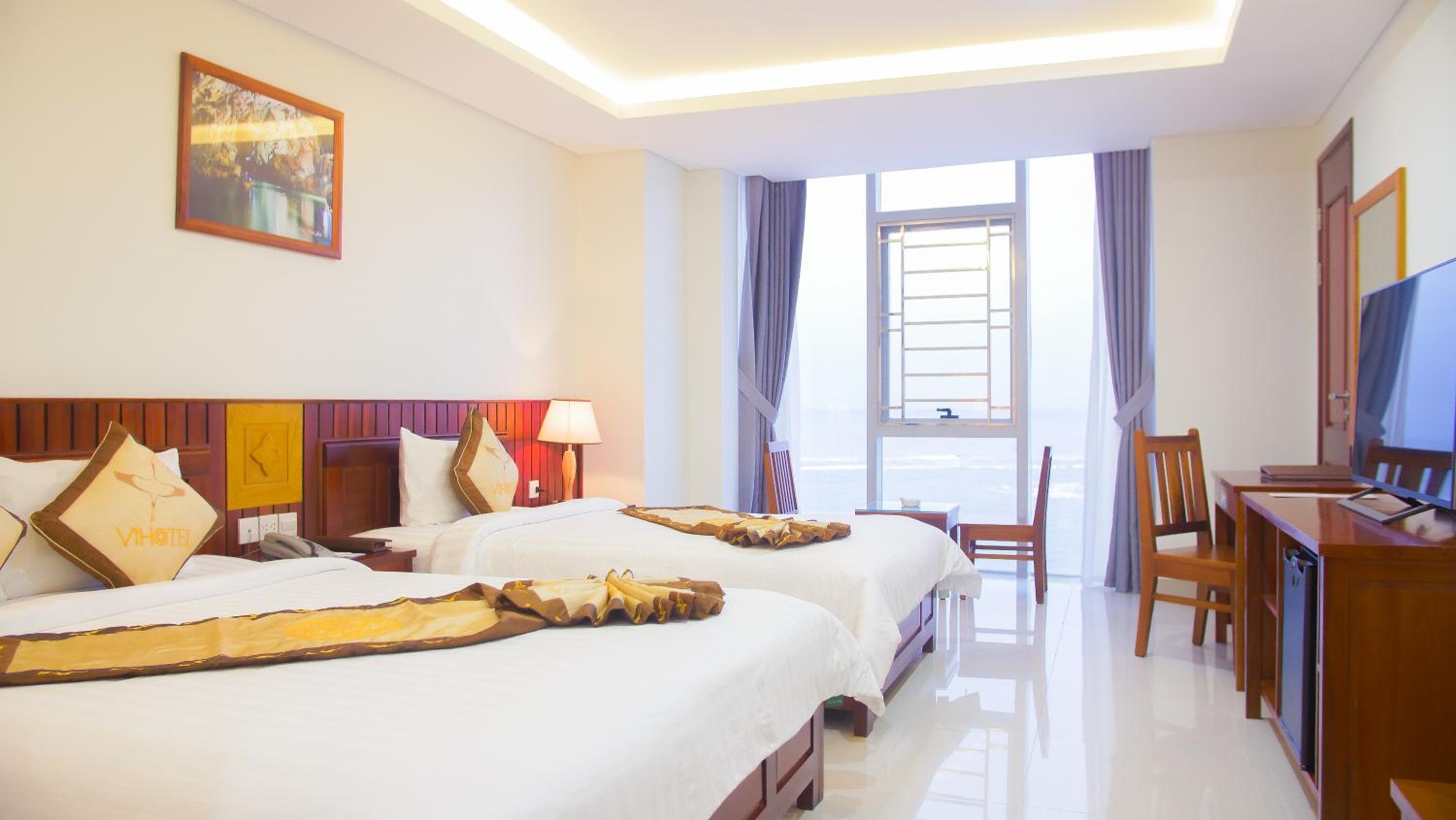 Twin Room with Sea View