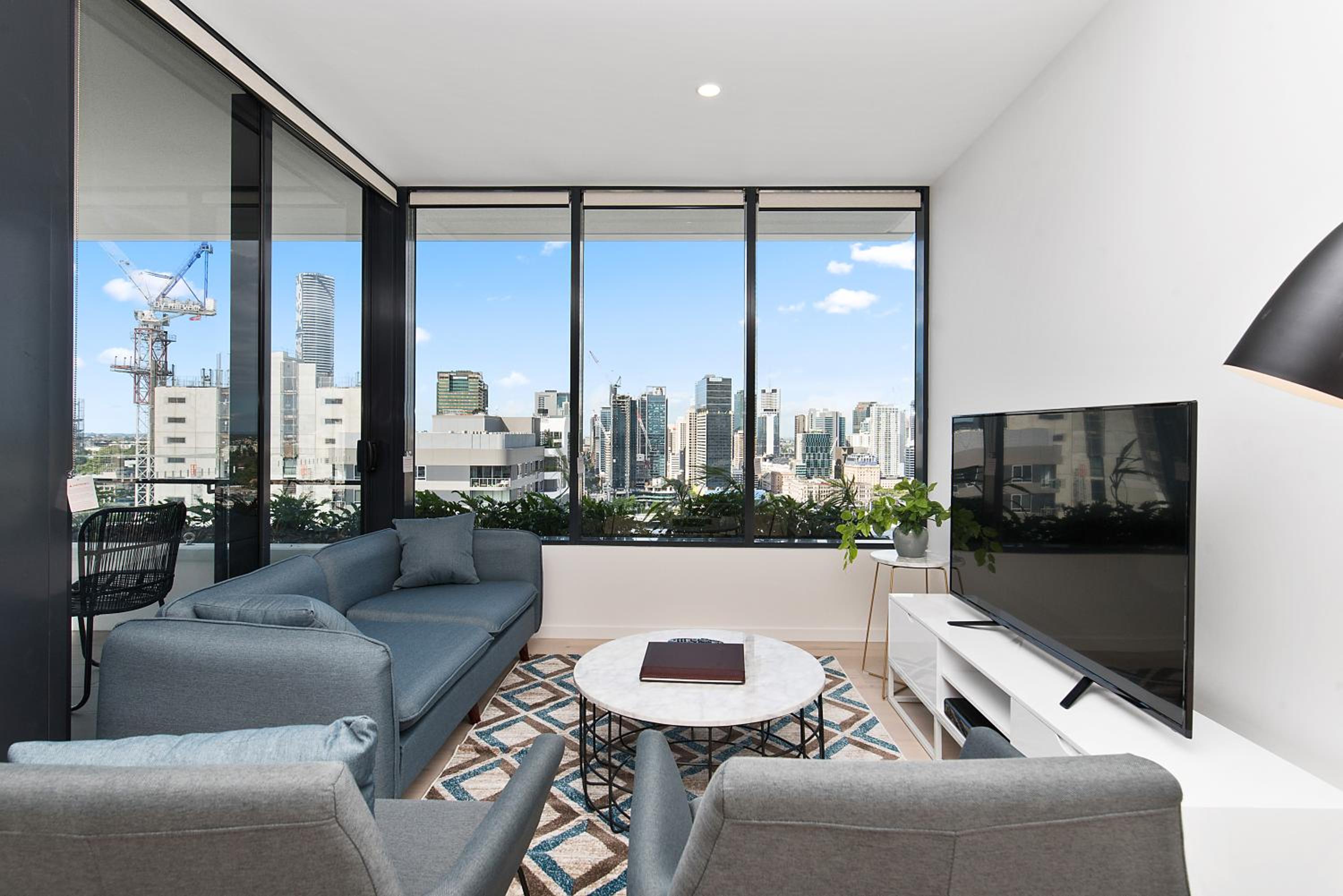 Two-Bedroom Two-Bathroom City View Apartment