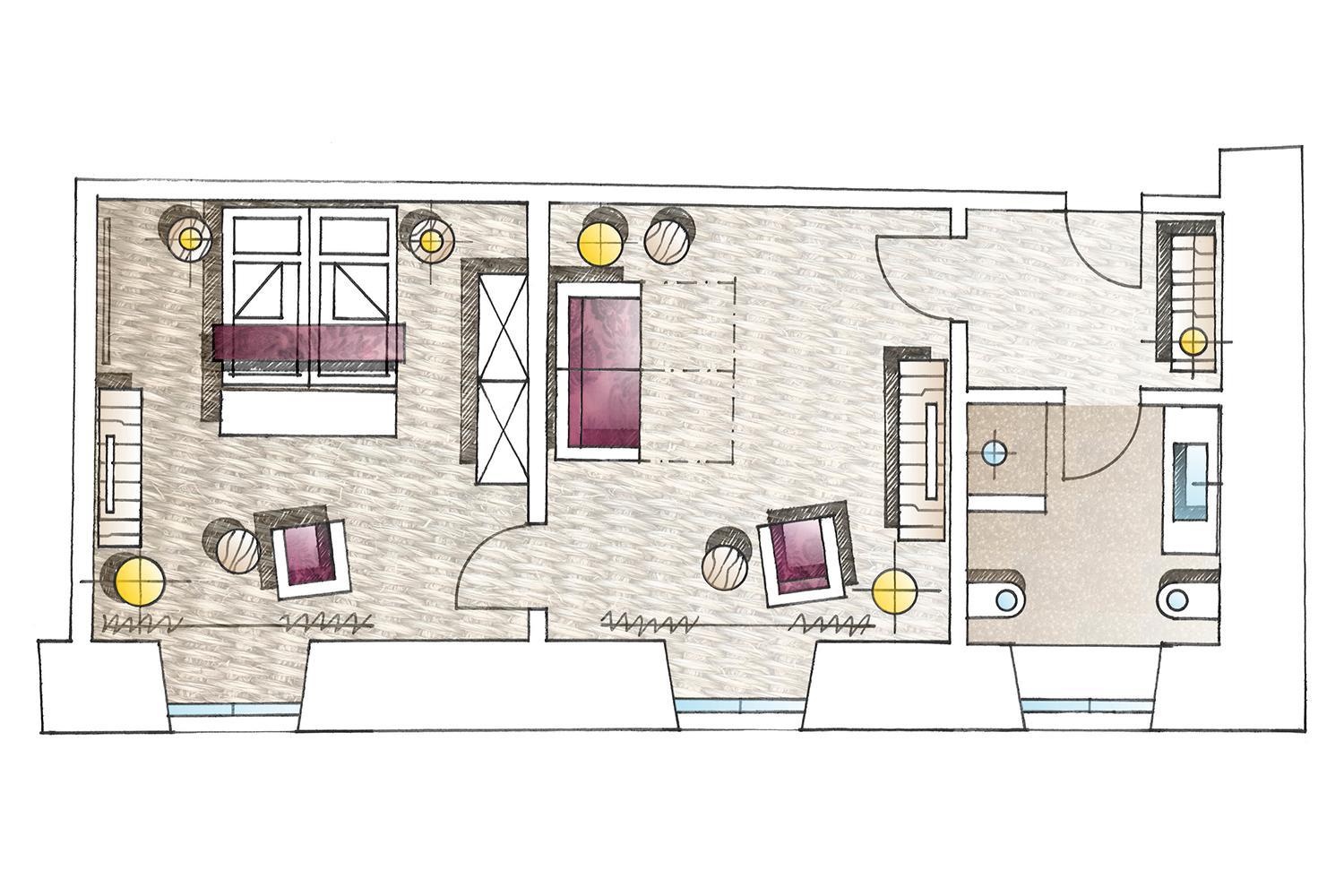 Suite de una habitación photo
