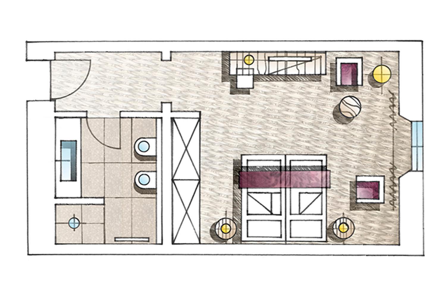 Habitación Estándar con Cama King