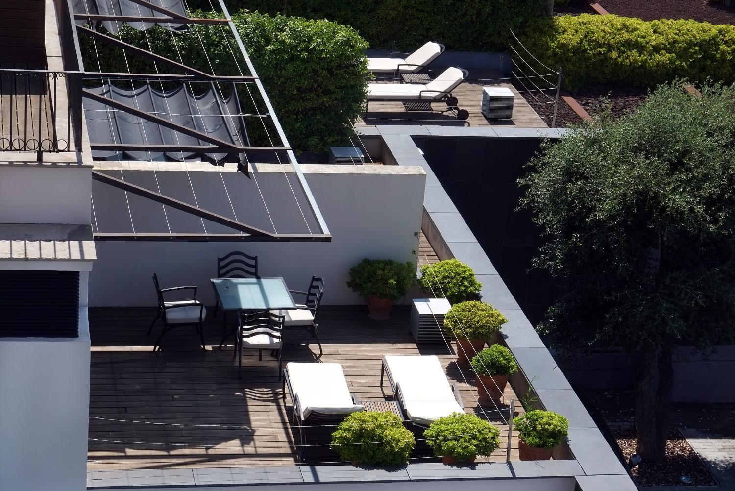 Habitación Doble Superior con Terraza y Vista a la Montaña