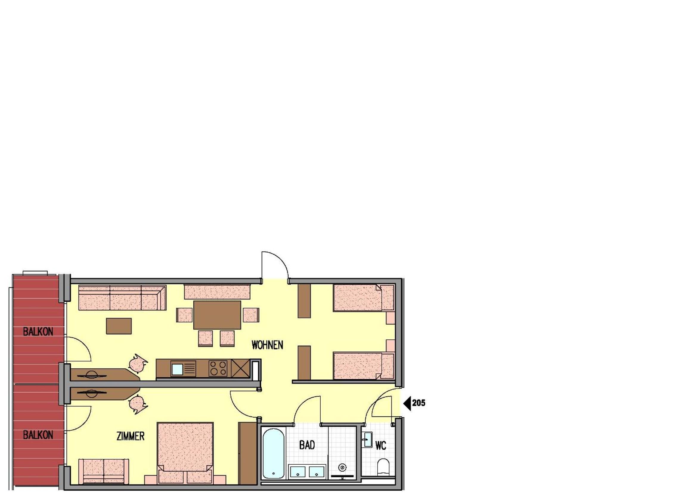 Apartment with Terrace photo 2