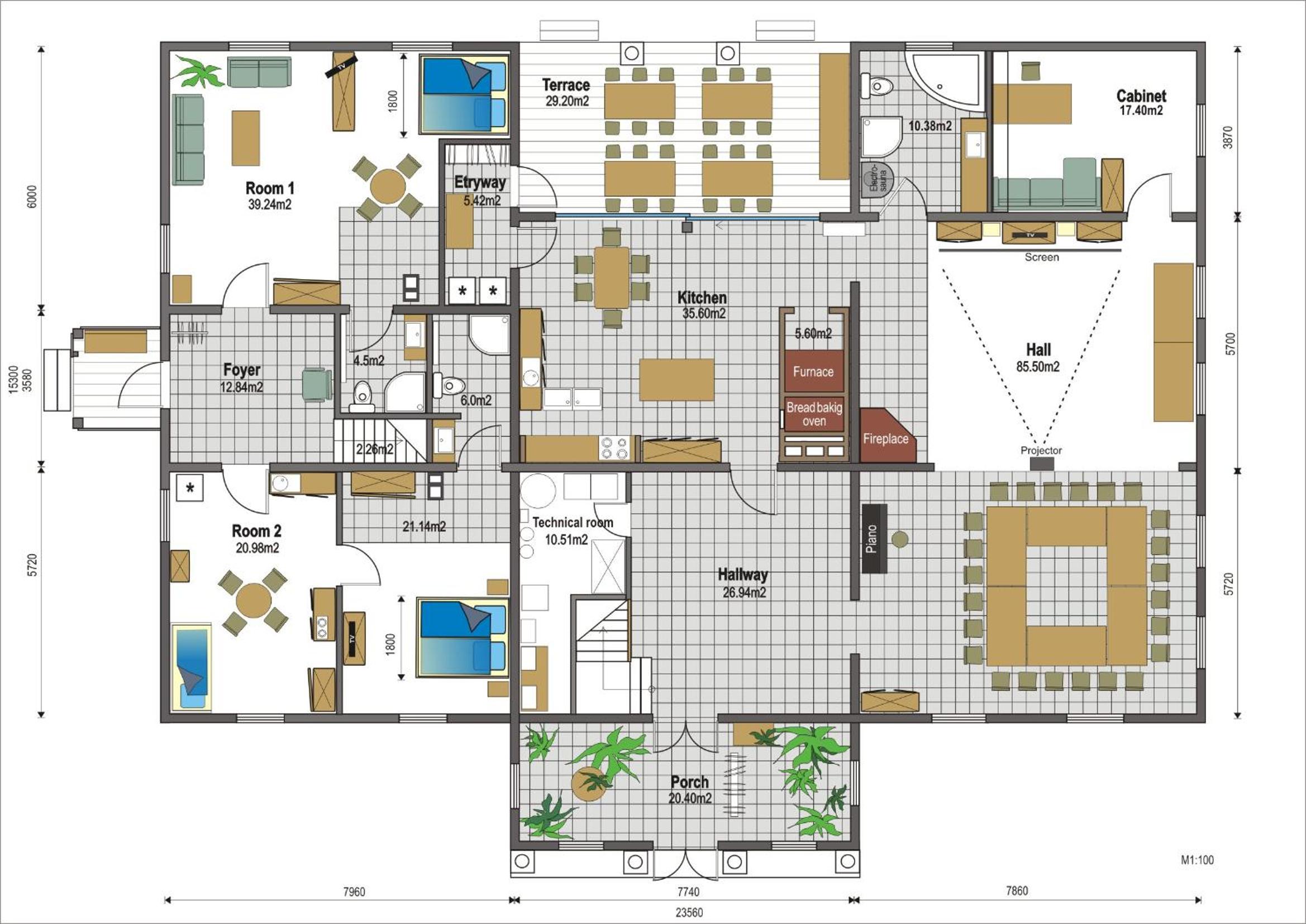 Double Room with Double Bed and Rest area photo 3