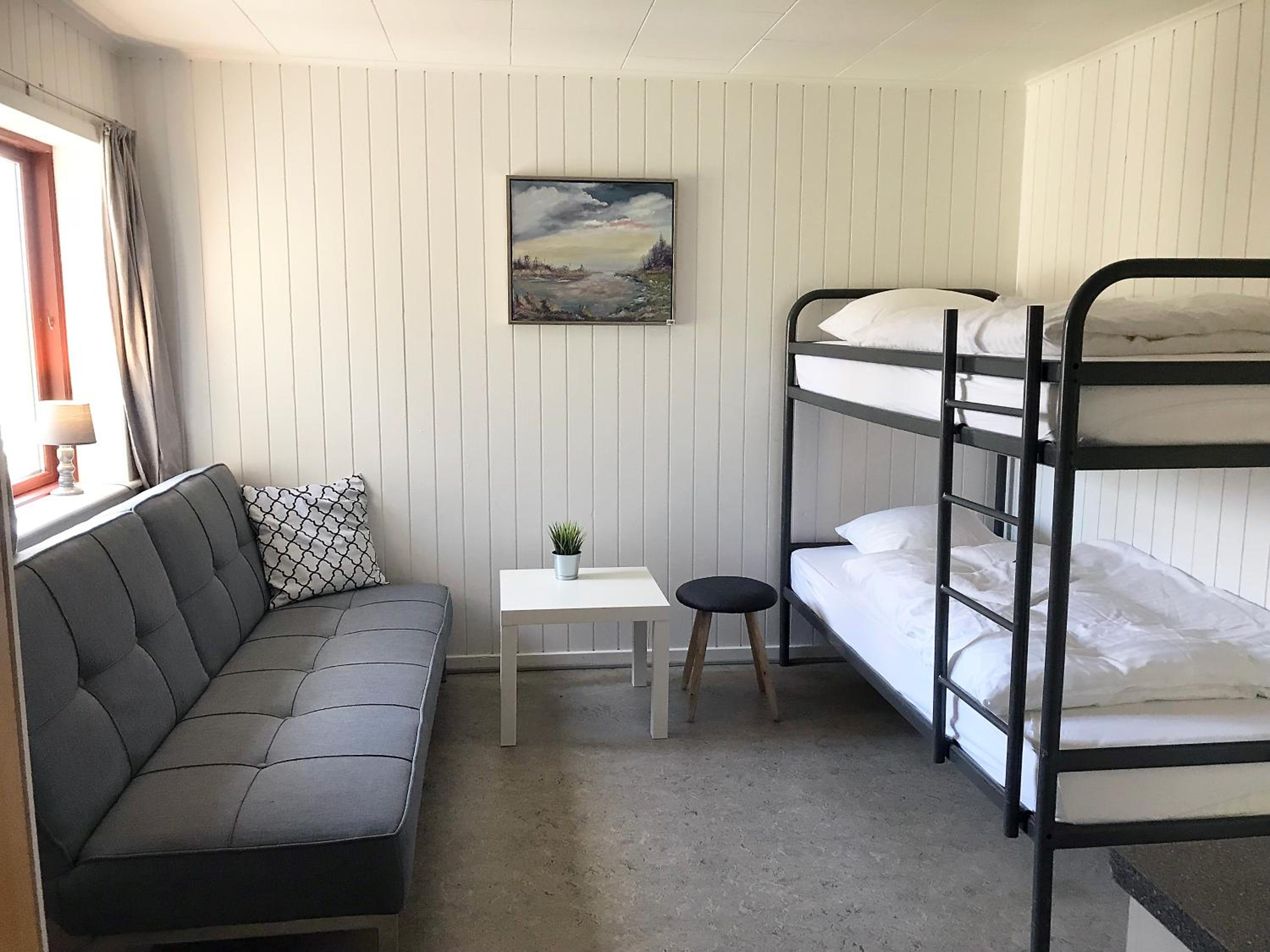 Family Room with Shared Bathroom