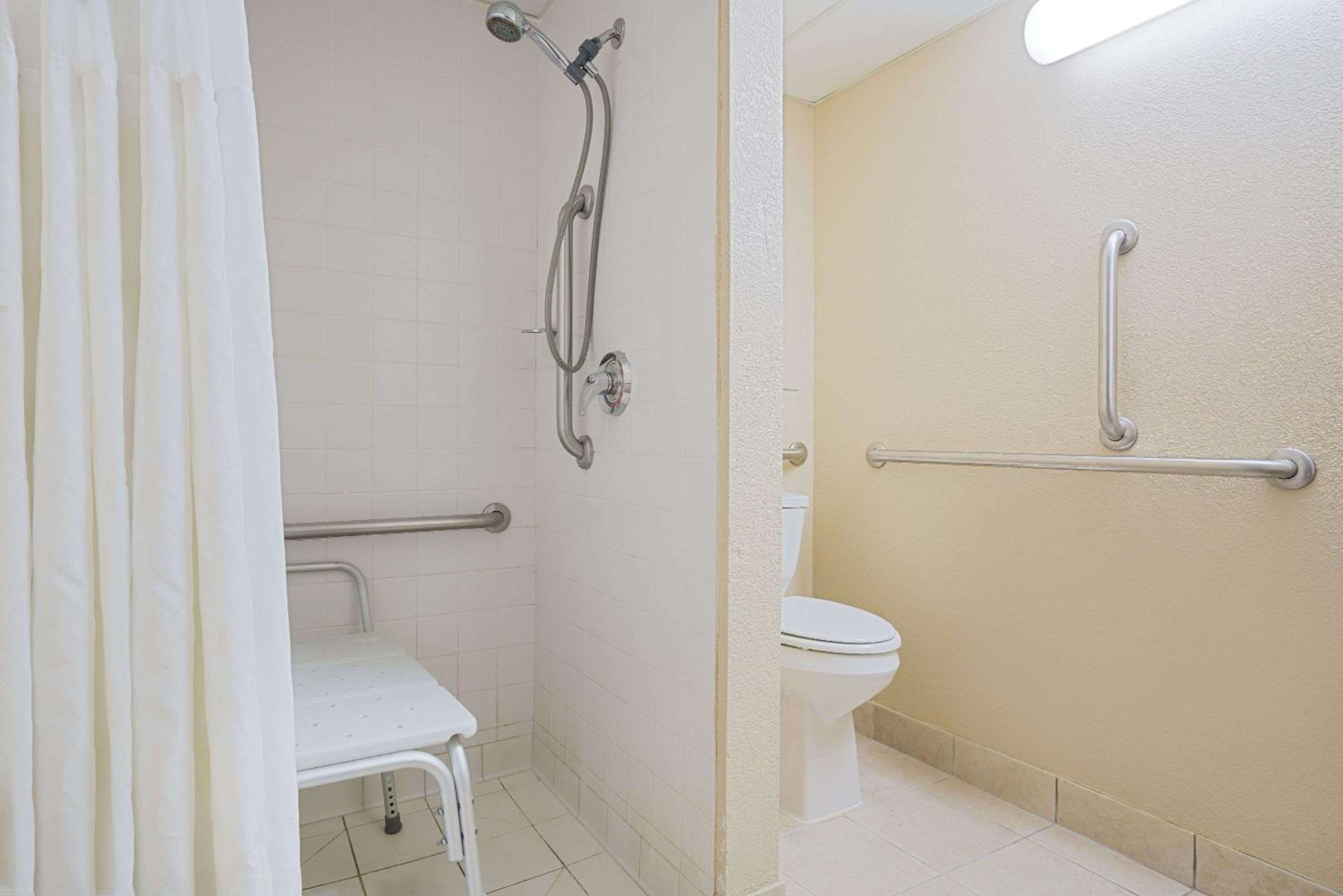 Queen Room with Roll-In Shower - Mobility Accessible/Non-Smoking - Photo 4