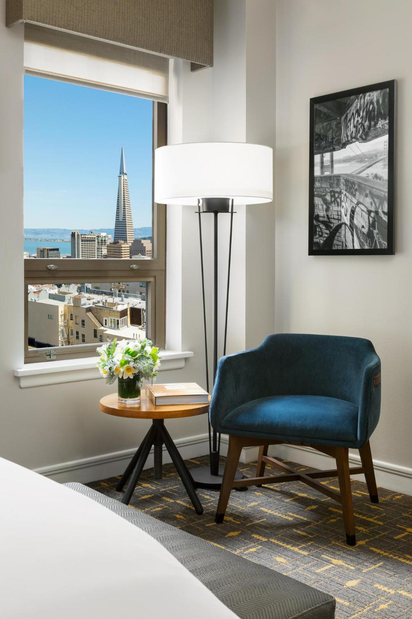 Skyline View with Two Double Beds