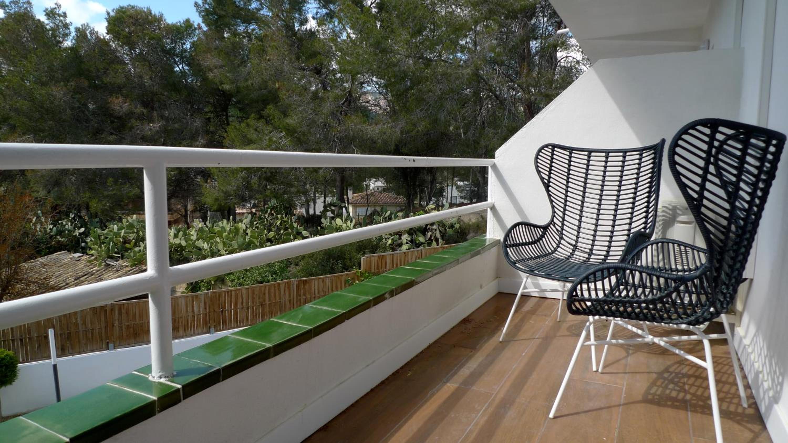 Twin Room with Terrace and Mountain or Pool View photo 3