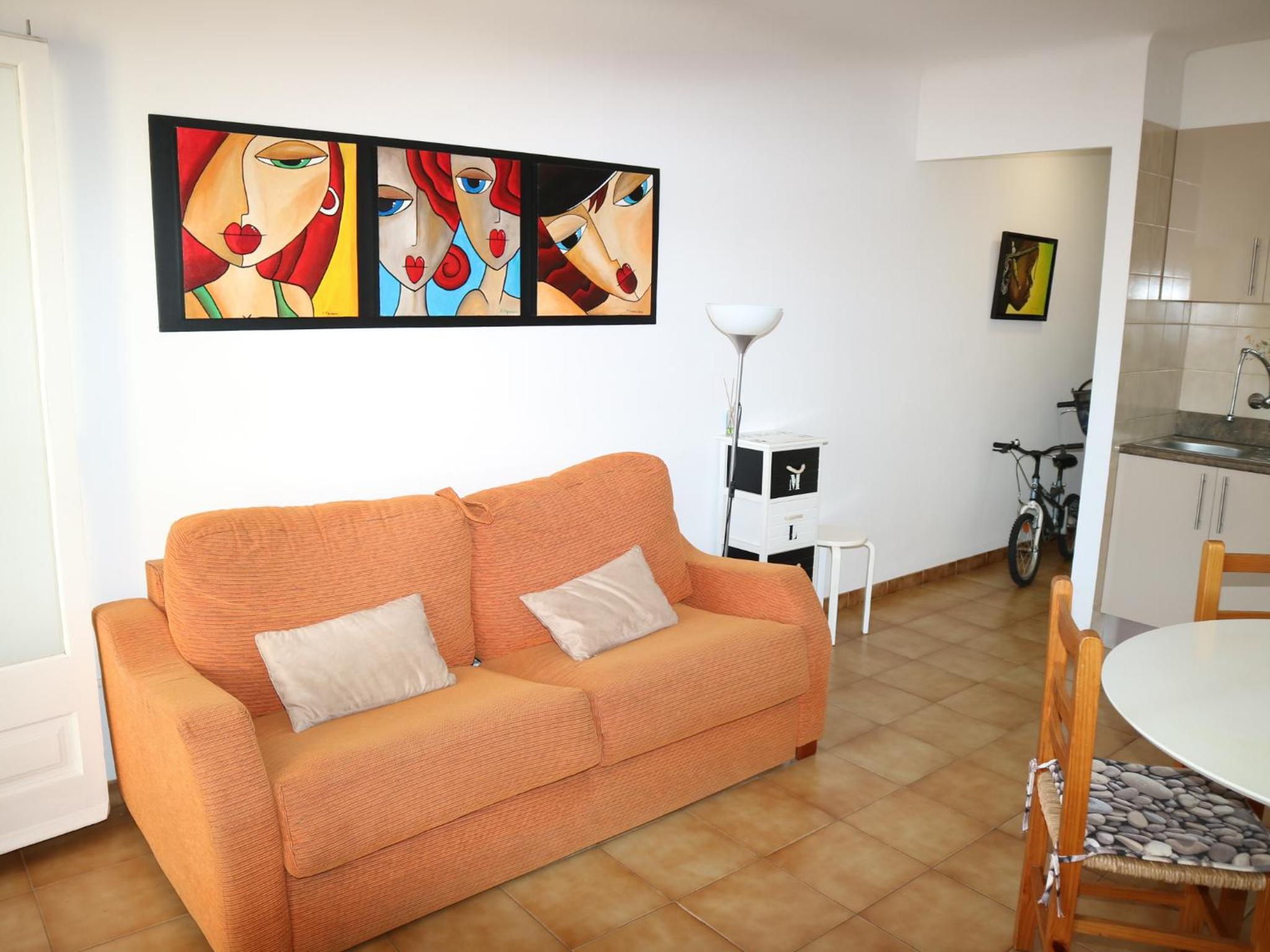 Apartamento con Balcón