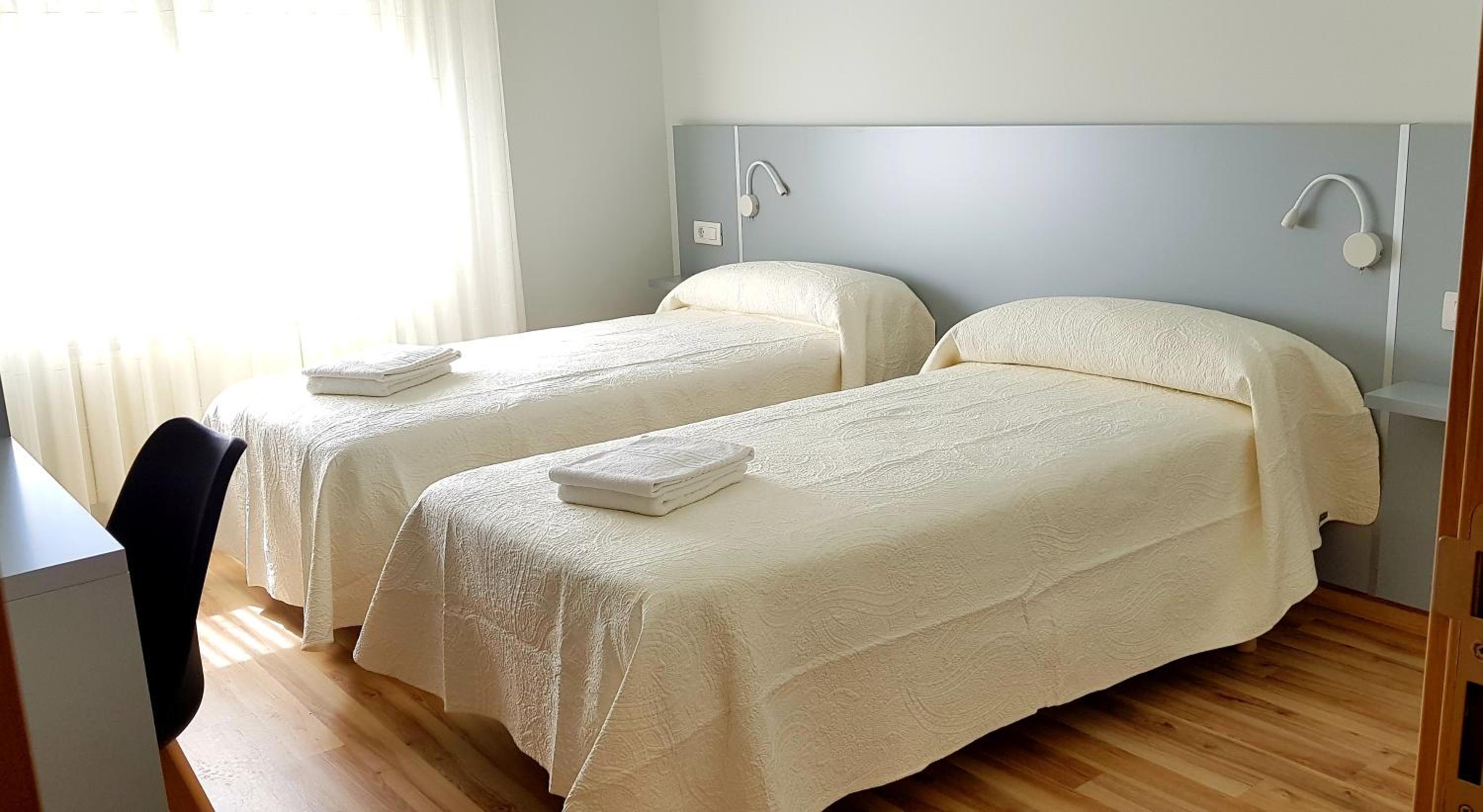 Habitación doble con baño compartido