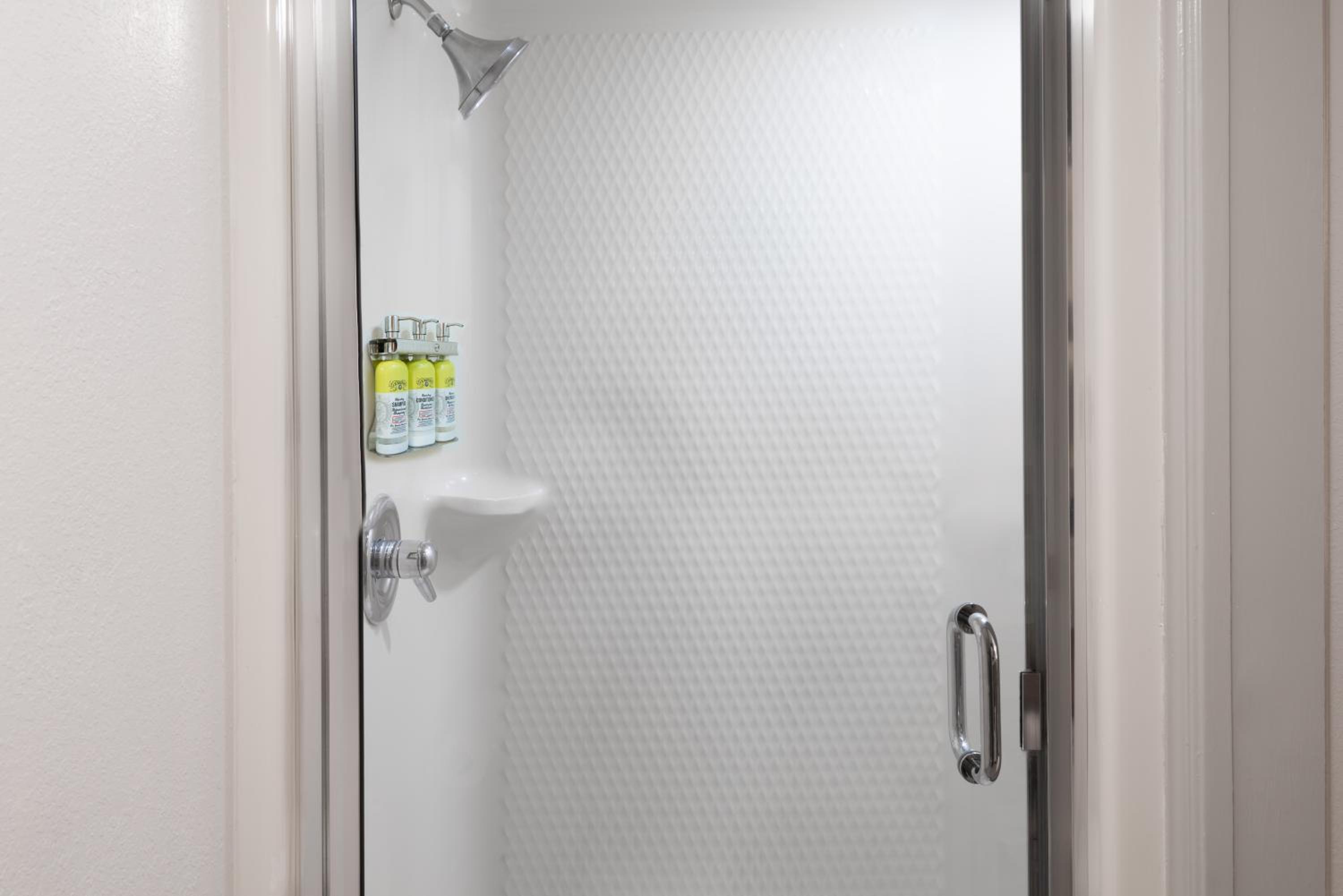 Suite, 2 Double Beds, Accessible (Mobility, Roll-In Shower)