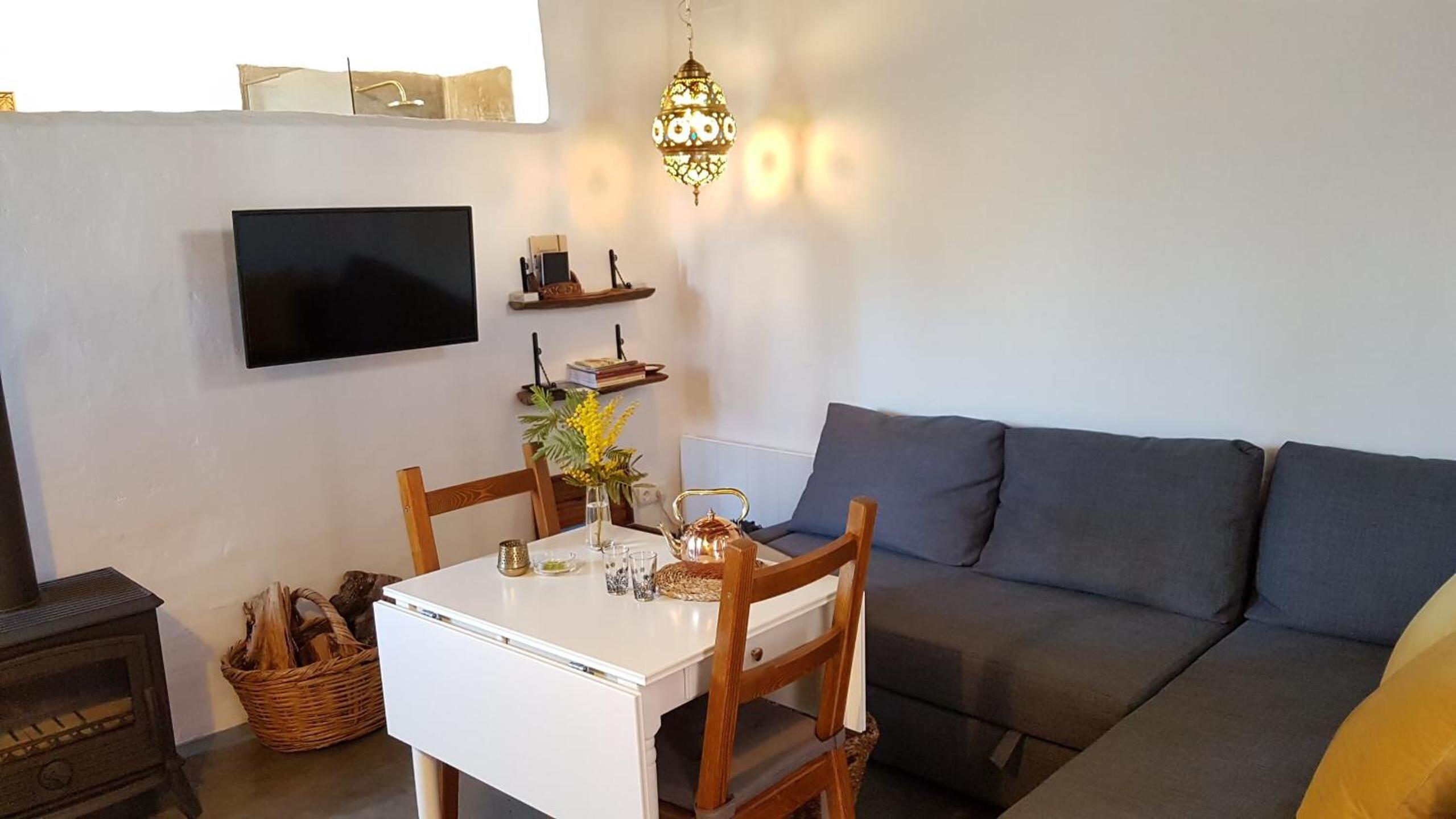 Apartamento con vista al jardín