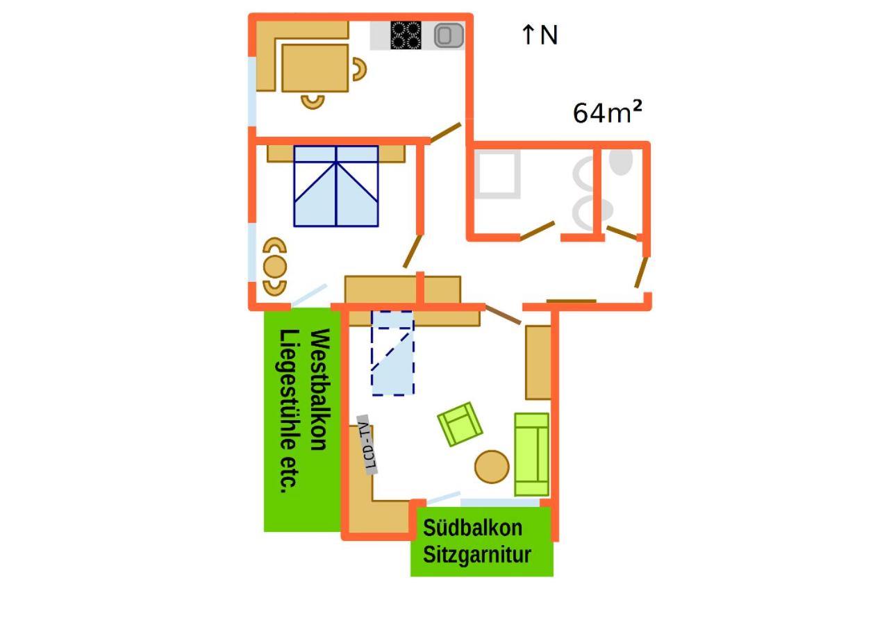 Large Apartment with Mountain View photo 2