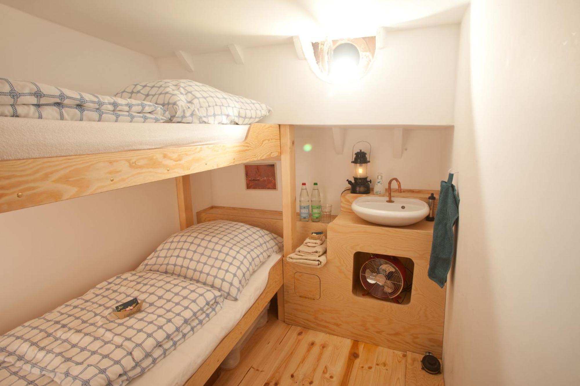 Small Twin Room with Shared Bathroom