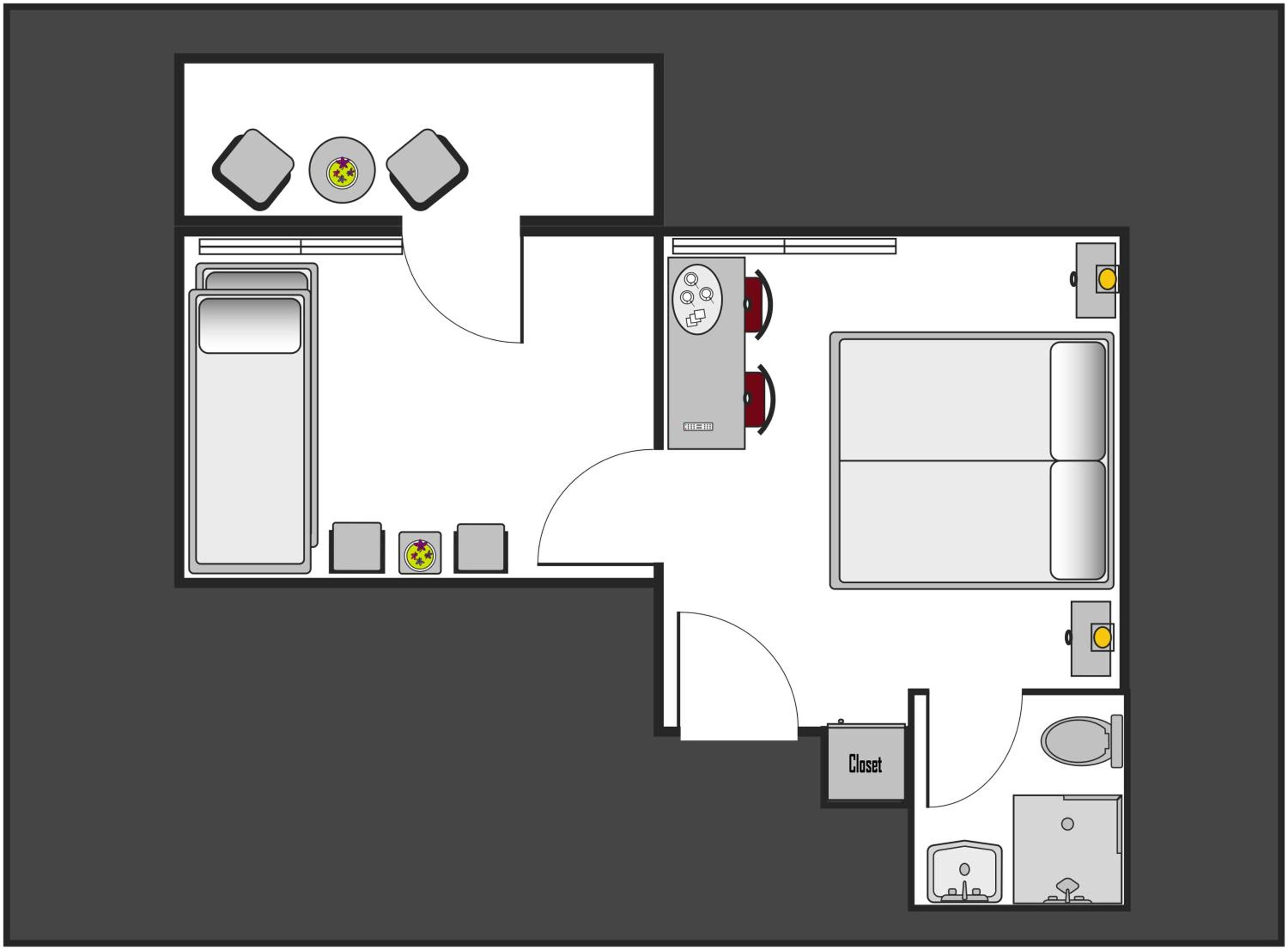 Family Room with Balcony