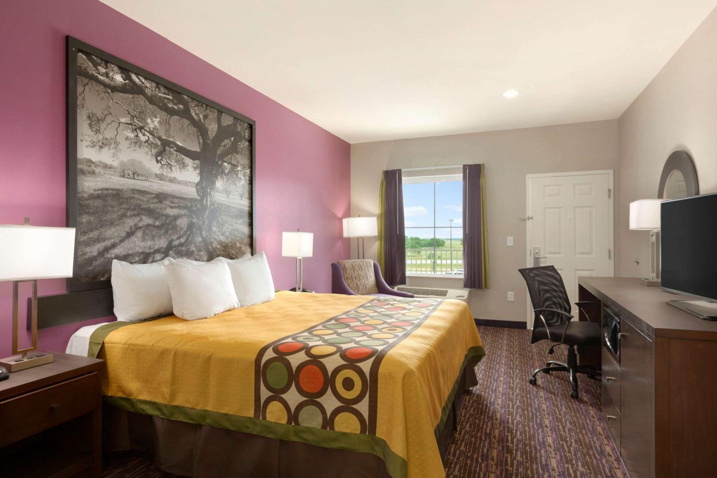 1 Full Bed, Mobility/Hearing Accessible Suite, Bathtub w/ Grab Bars, Non-Smoking photo 3