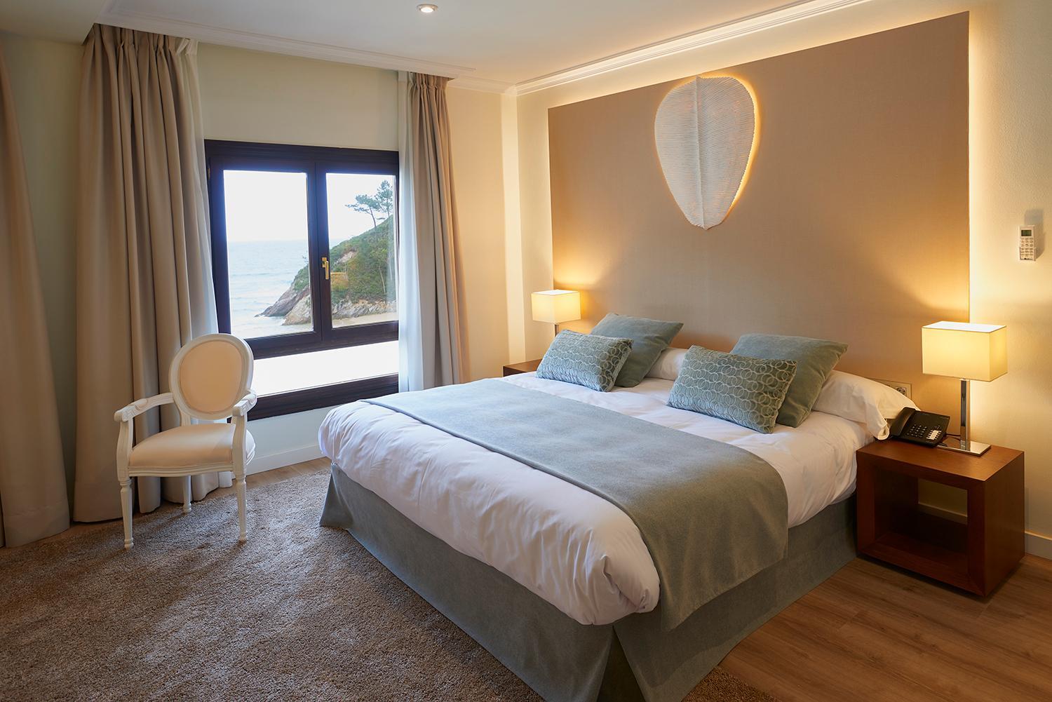 Habitación Doble o con Dos Camas con Vista al Mar