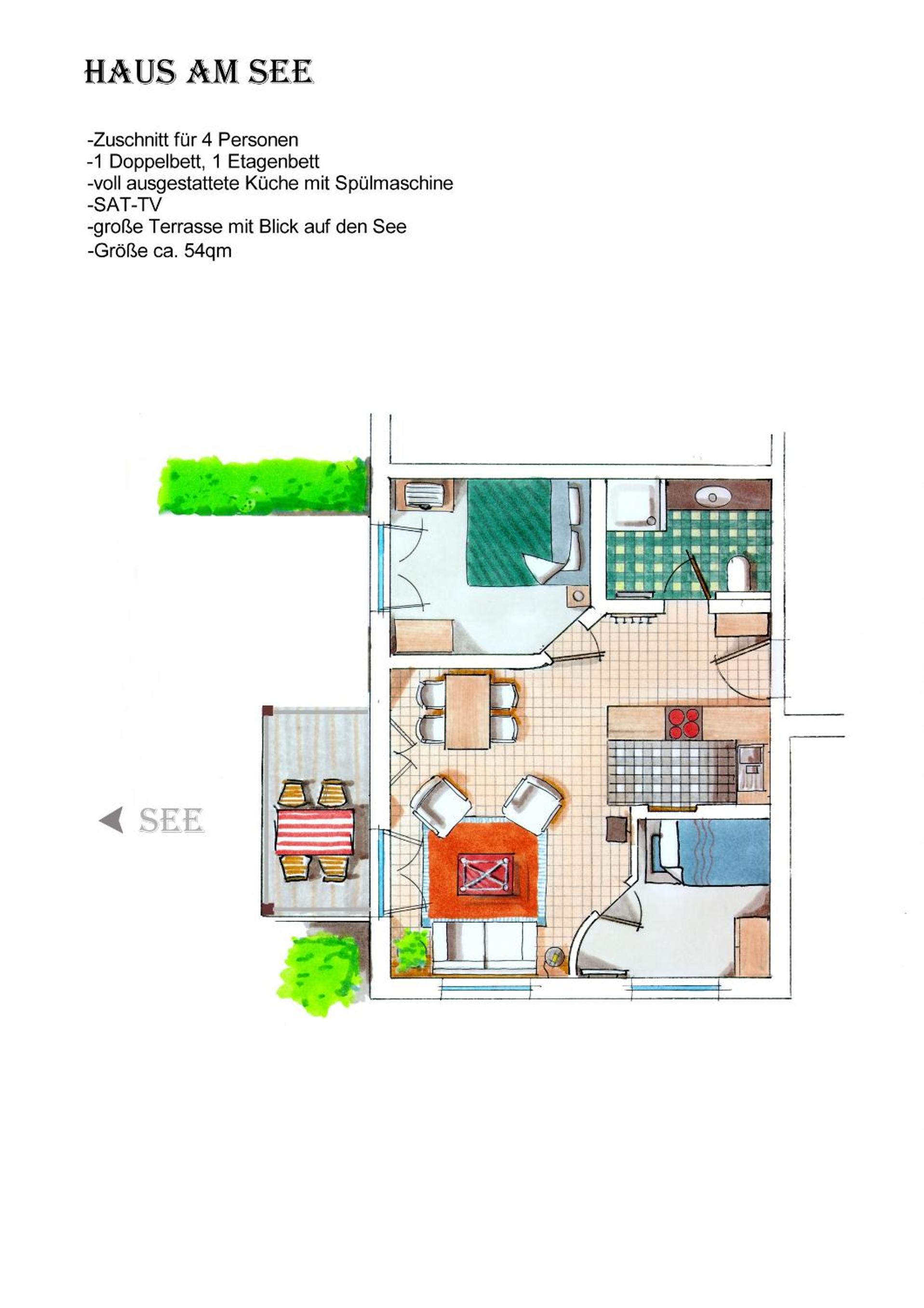 Apartment with Lake View photo 2