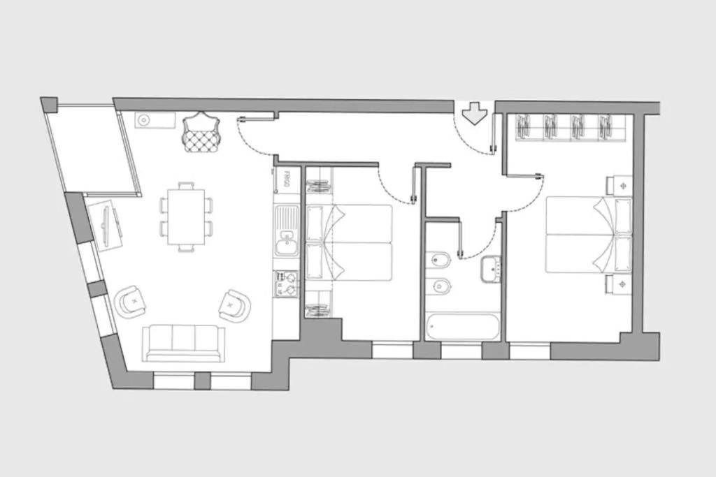 Two-Bedroom Apartment photo 2