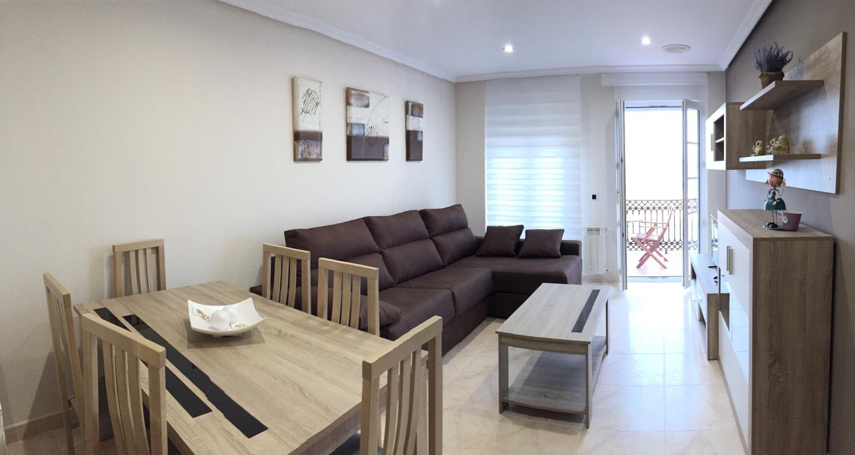 Apartamento con vista al mar