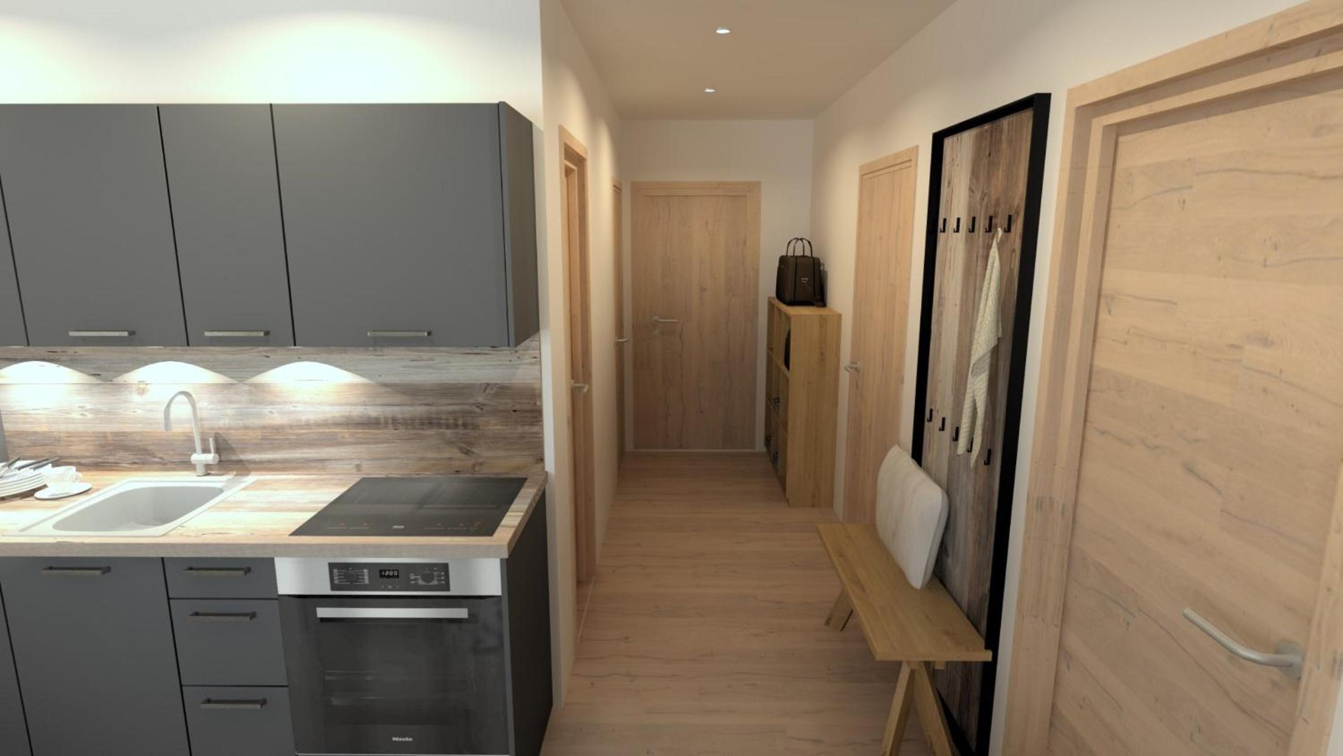 Two-Bedroom Apartment in basement photo 2