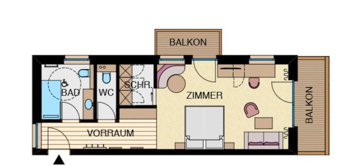 Deluxe Double Room with Balcony - Photo 9